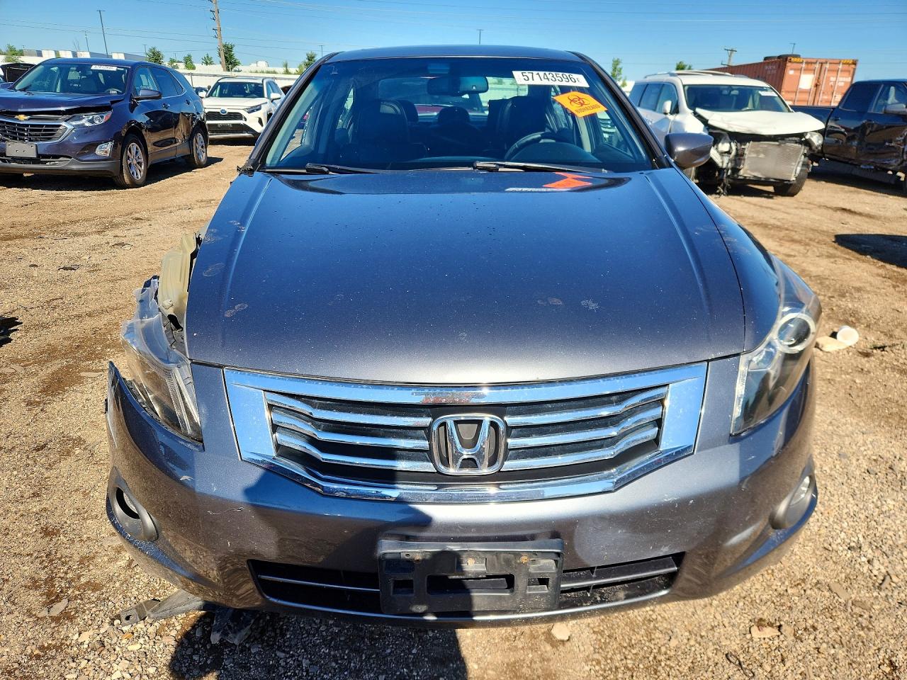 2008 Honda Accord Exl Gray vin: 1HGCP26828A131682