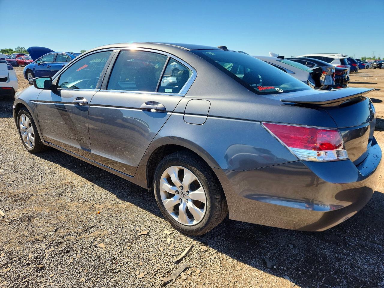 2008 Honda Accord Exl Gray vin: 1HGCP26828A131682