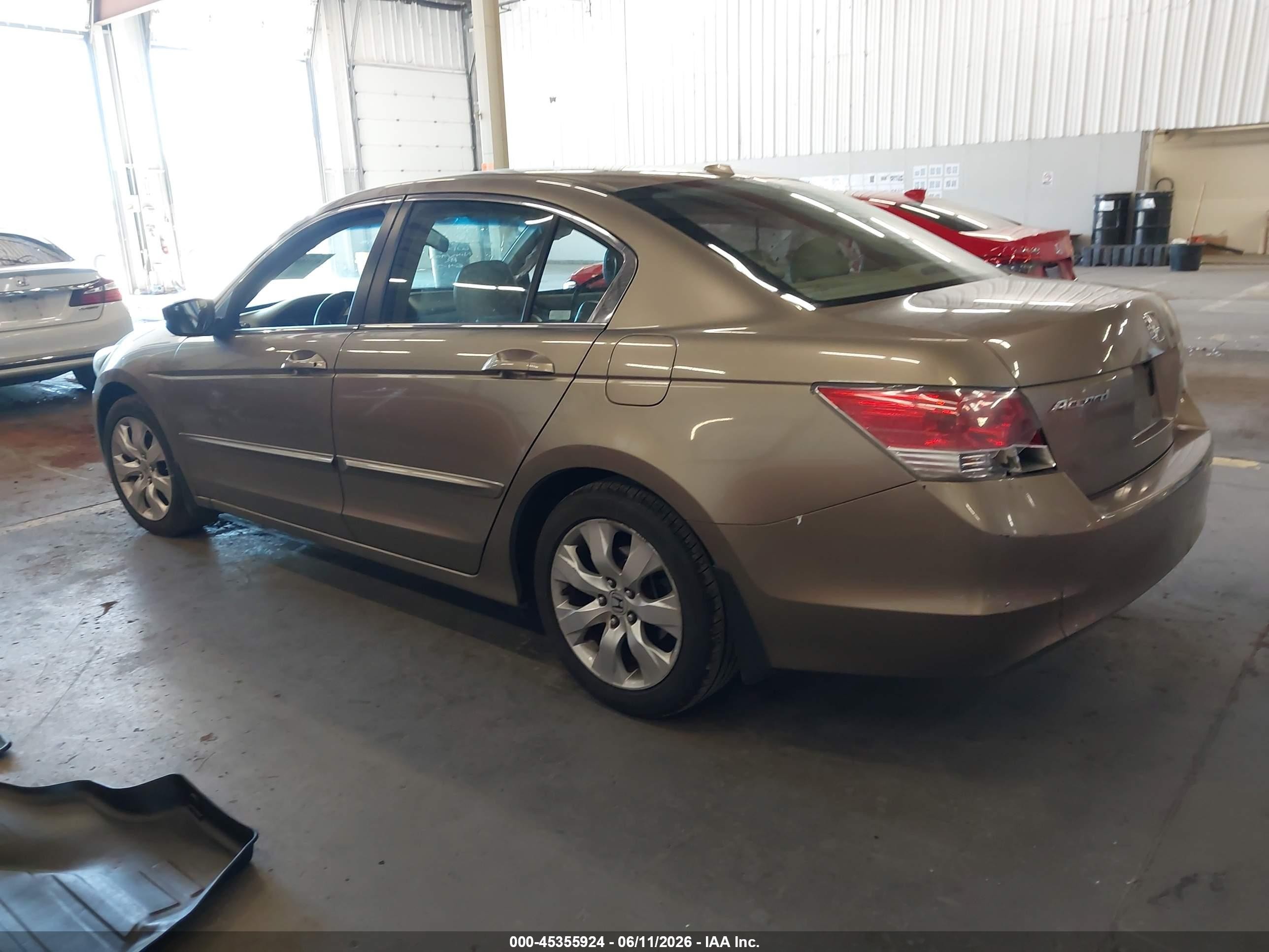 2009 Honda Accord 2.4 Ex-l Gold vin: 1HGCP26829A020146