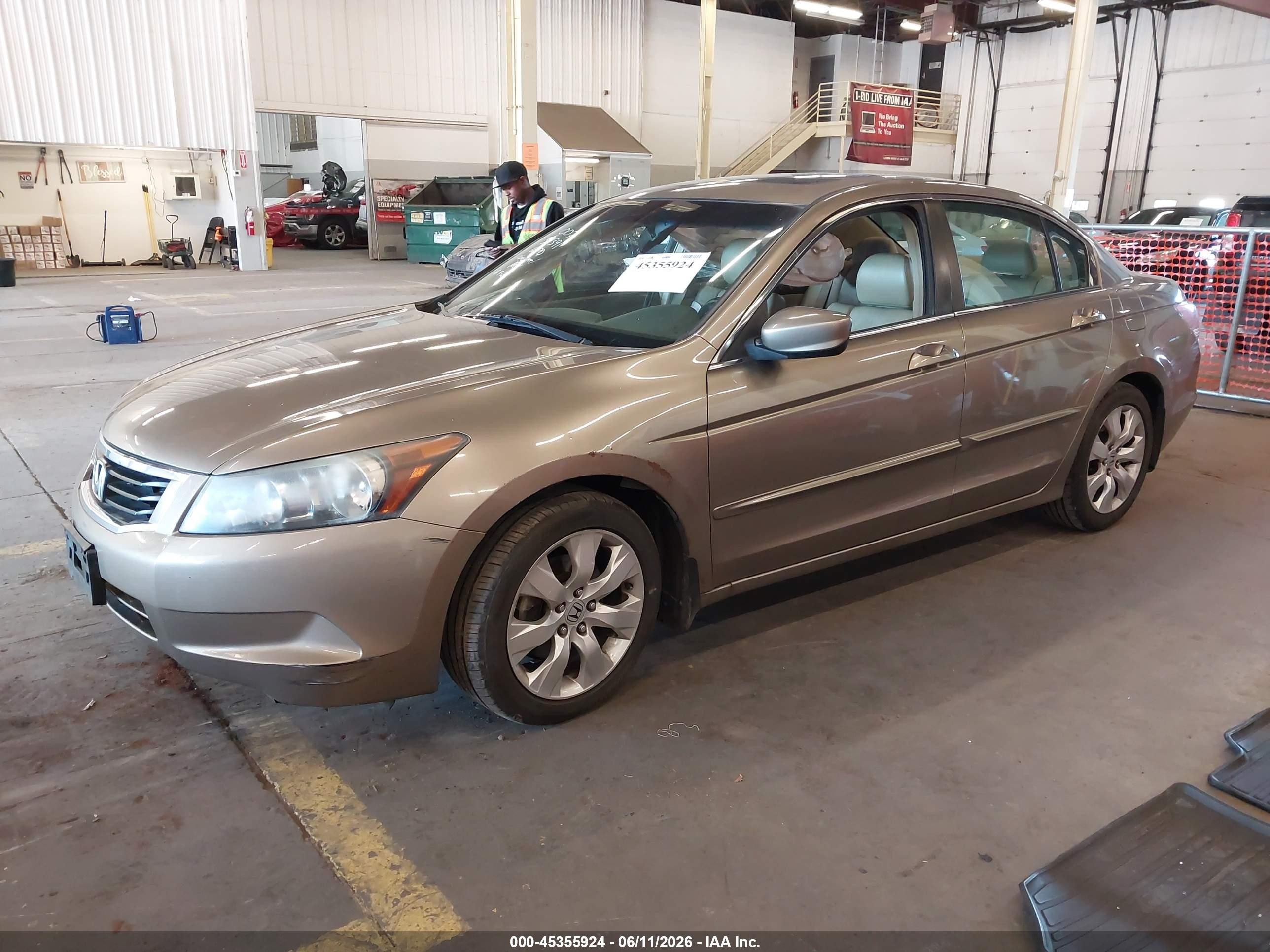 2009 Honda Accord 2.4 Ex-l Gold vin: 1HGCP26829A020146