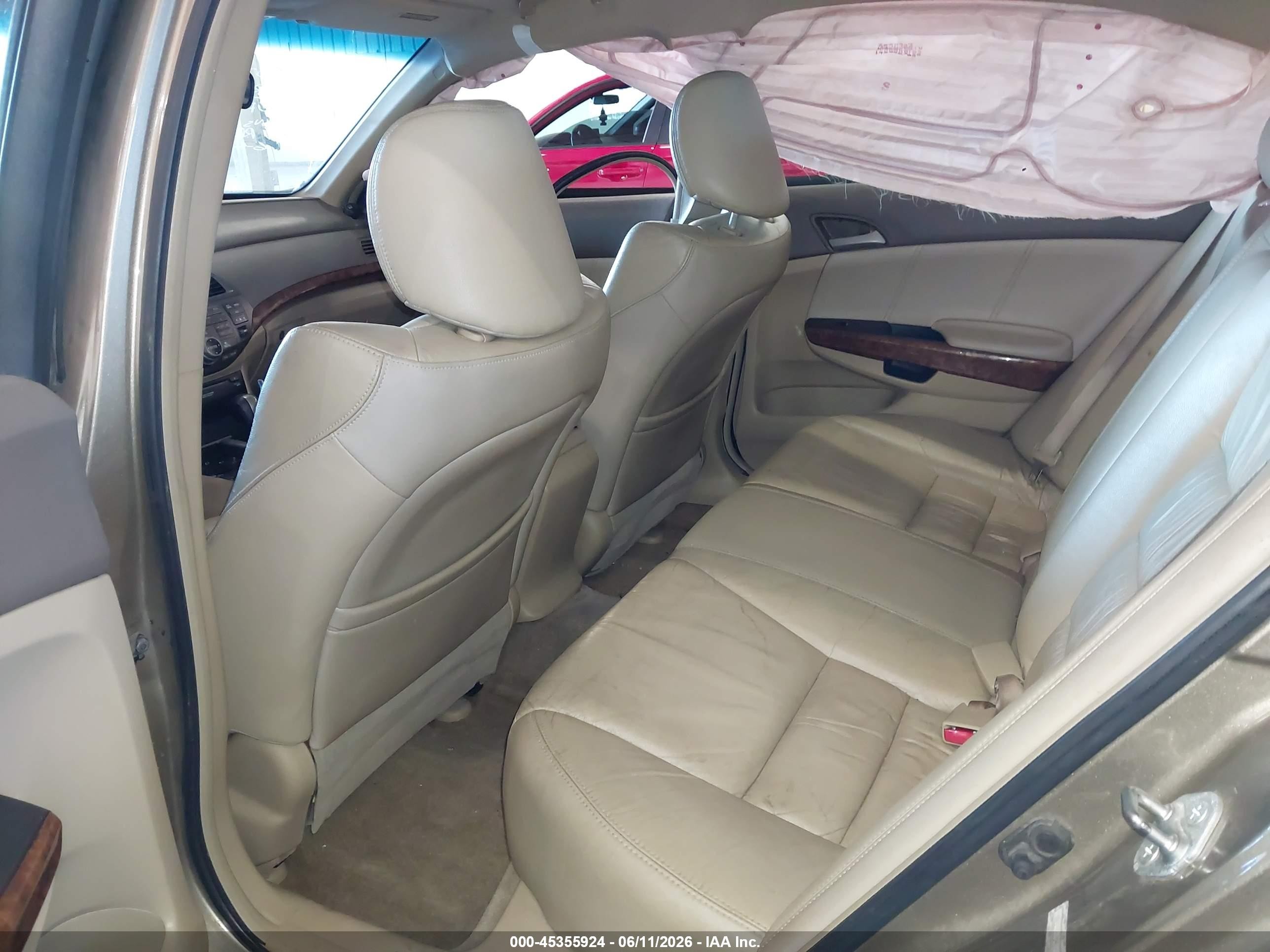 2009 Honda Accord 2.4 Ex-l Gold vin: 1HGCP26829A020146