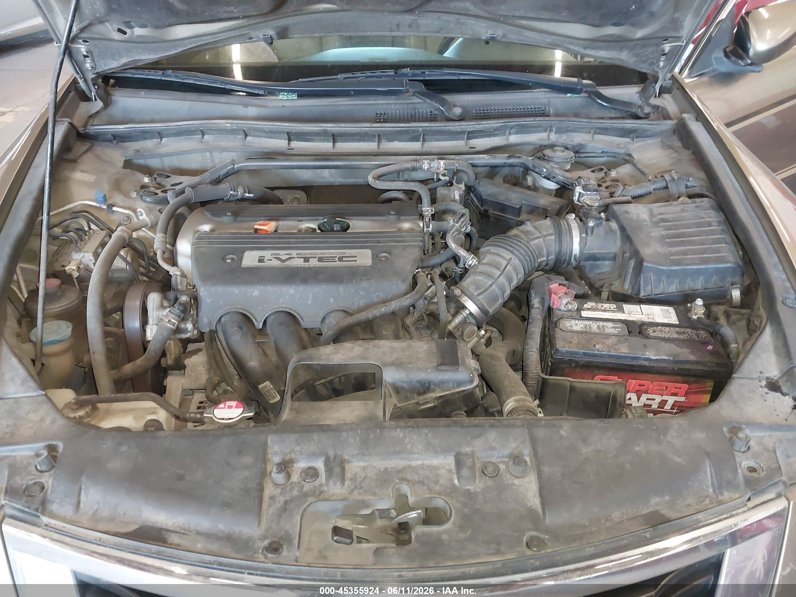 2009 Honda Accord 2.4 Ex-l Gold vin: 1HGCP26829A020146