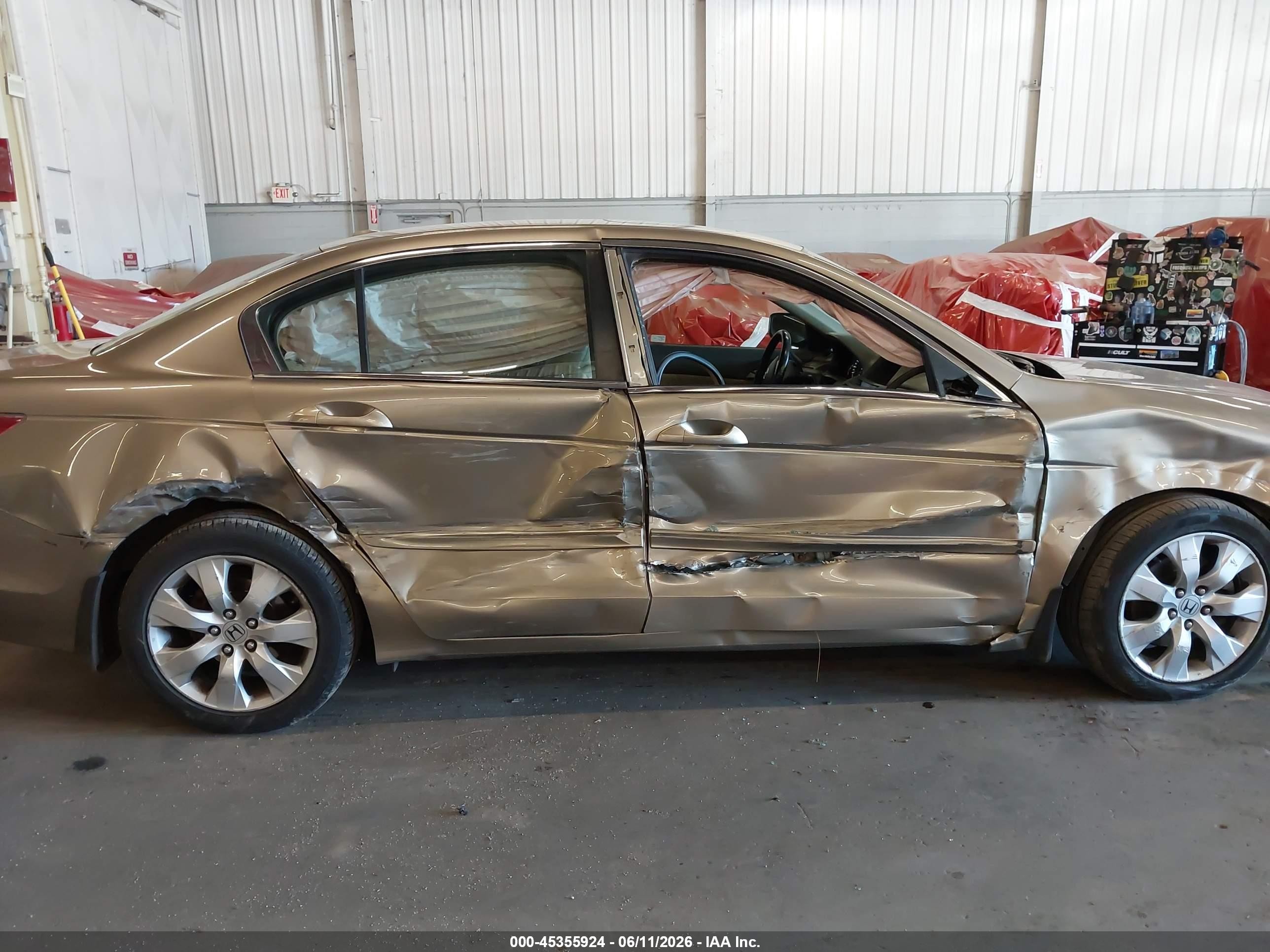 2009 Honda Accord 2.4 Ex-l Gold vin: 1HGCP26829A020146
