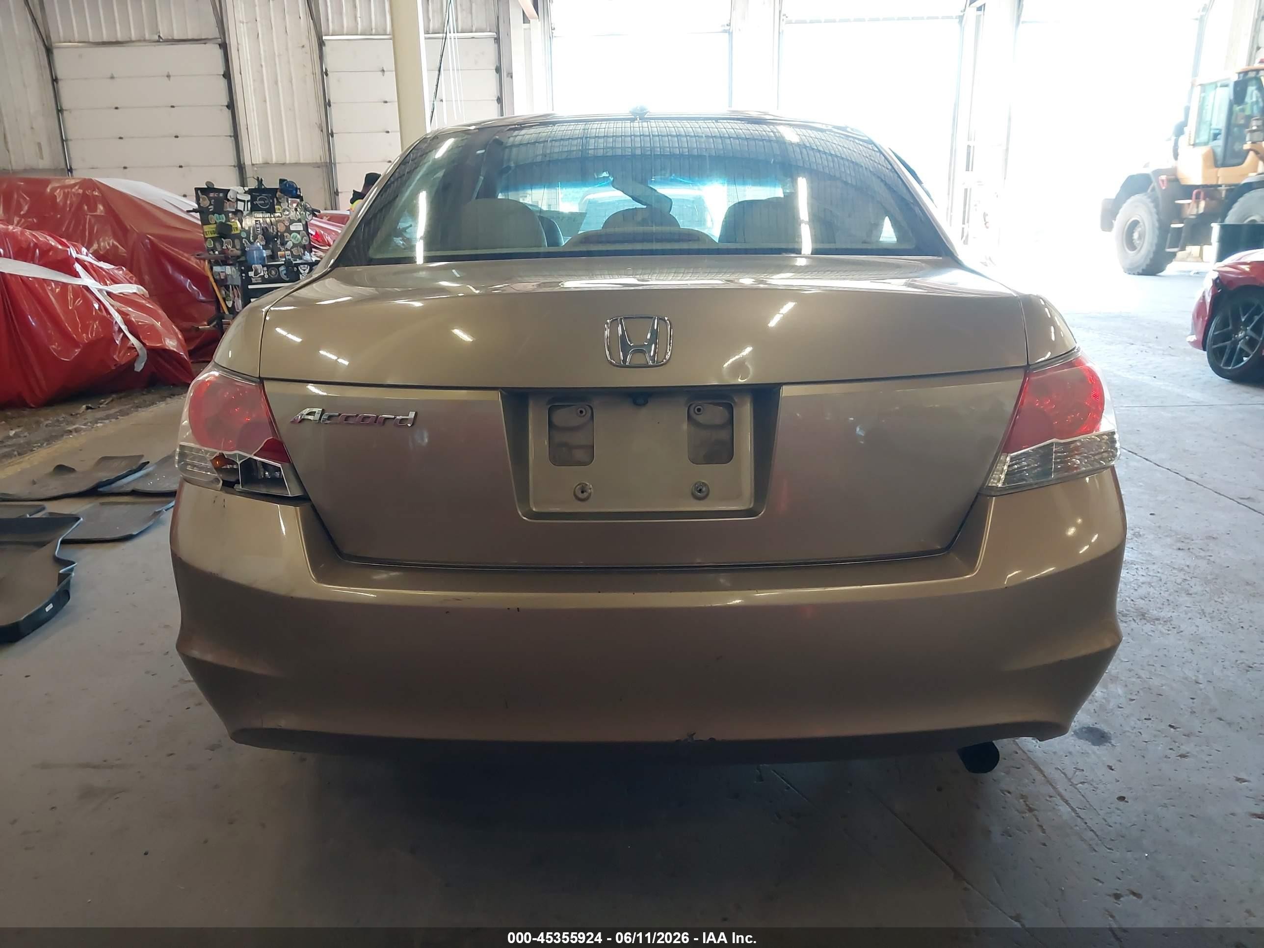 2009 Honda Accord 2.4 Ex-l Gold vin: 1HGCP26829A020146
