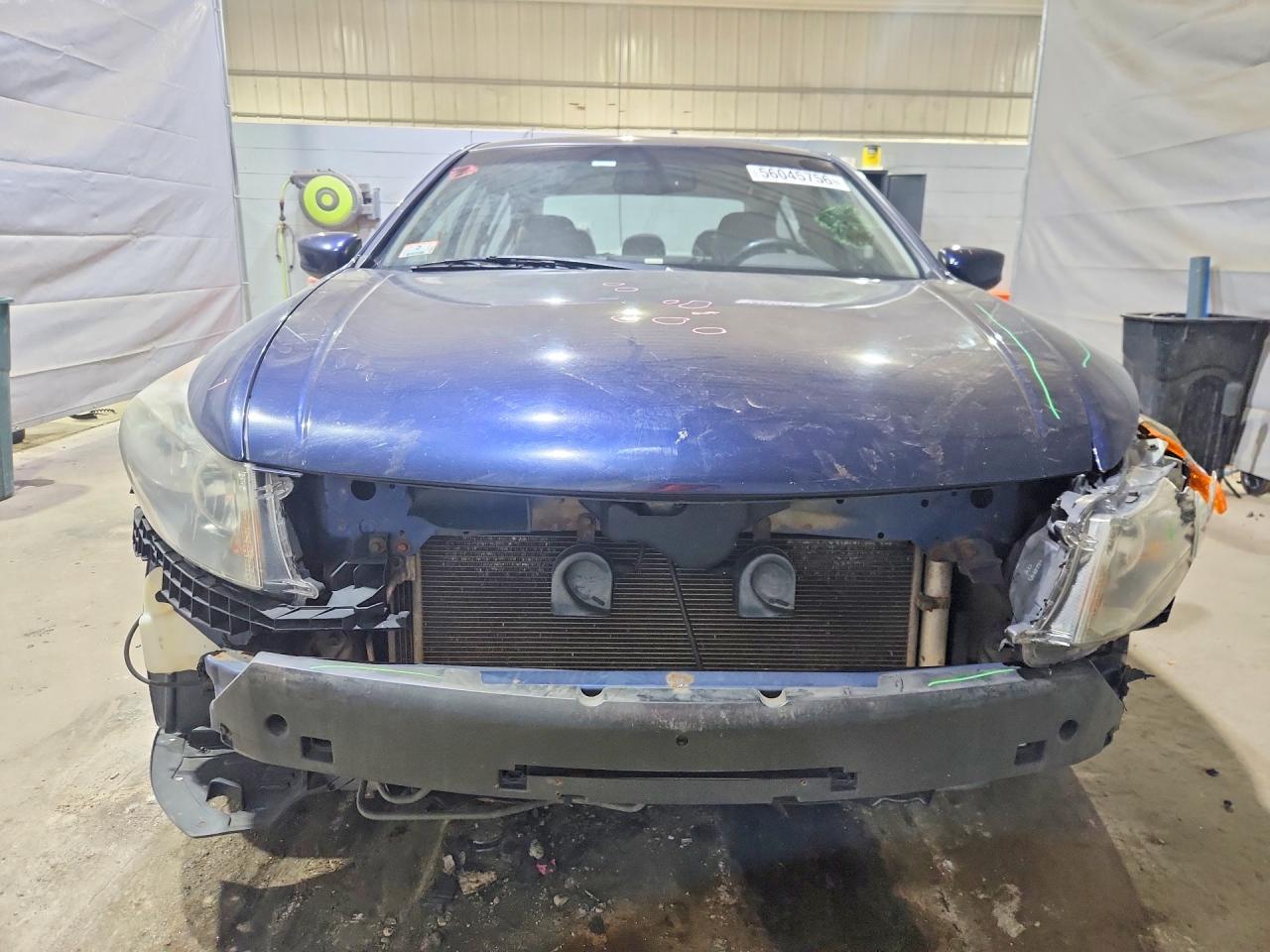 2009 Honda Accord Exl Blue vin: 1HGCP26829A022785