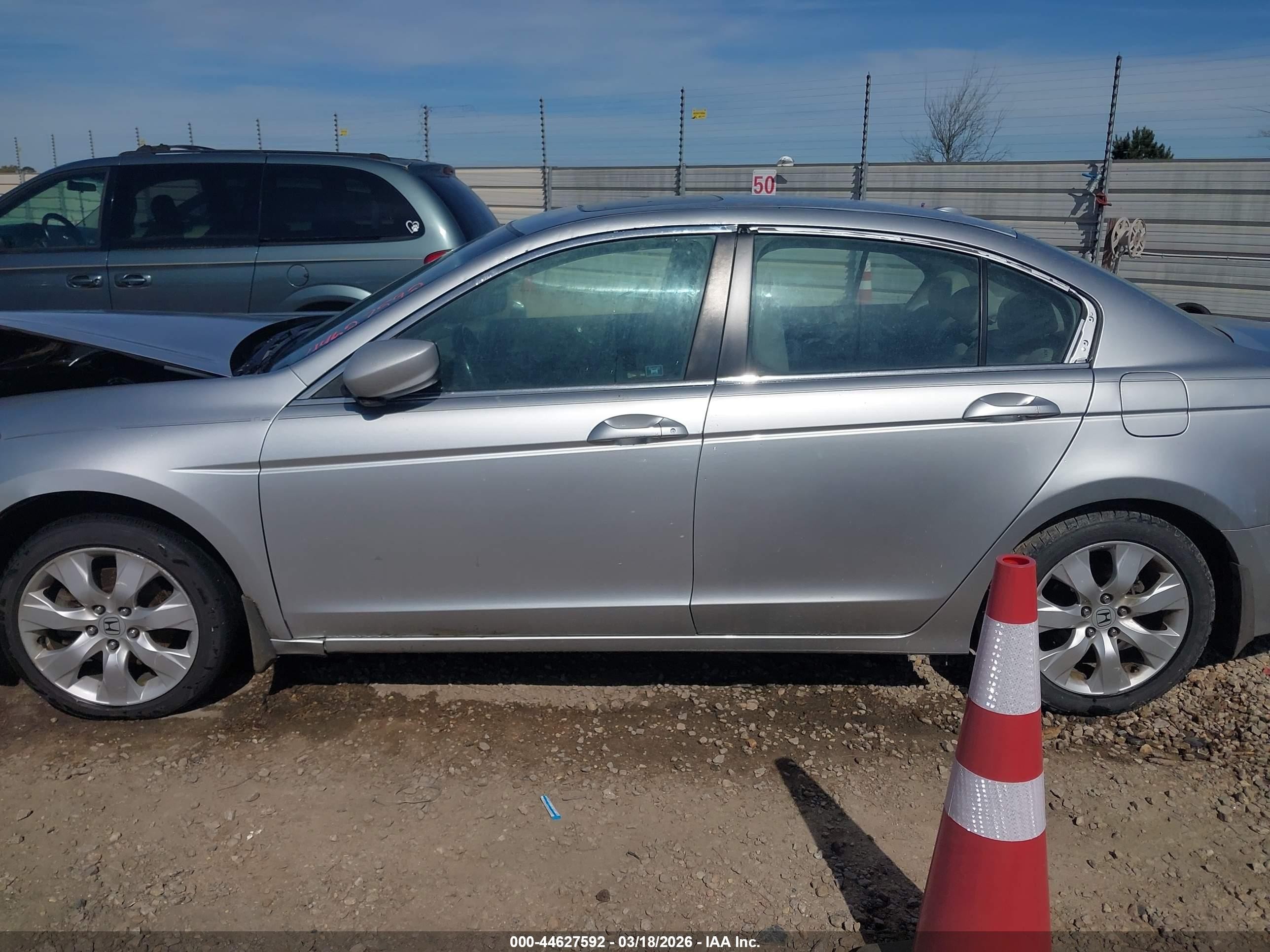 2009 Honda Accord 2.4 Ex-l Серебряный vin: 1HGCP26829A027131