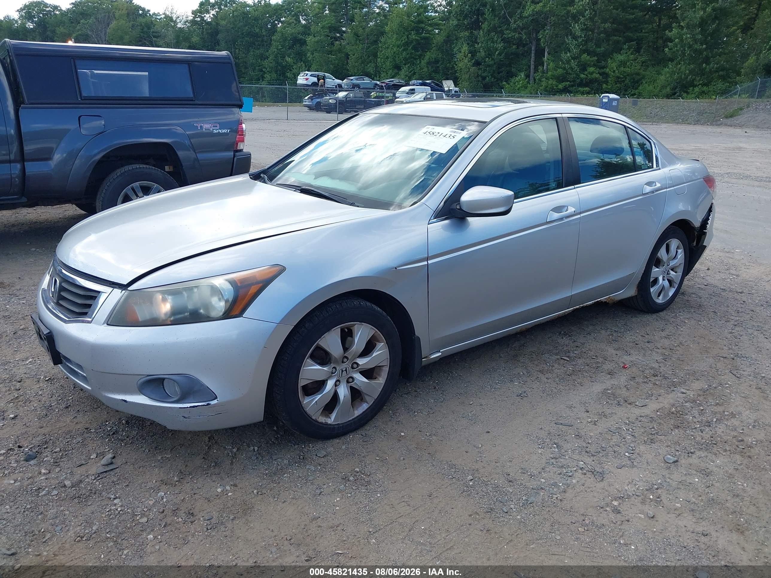 2009 Honda Accord 2.4 Ex-l Silver vin: 1HGCP26829A040705