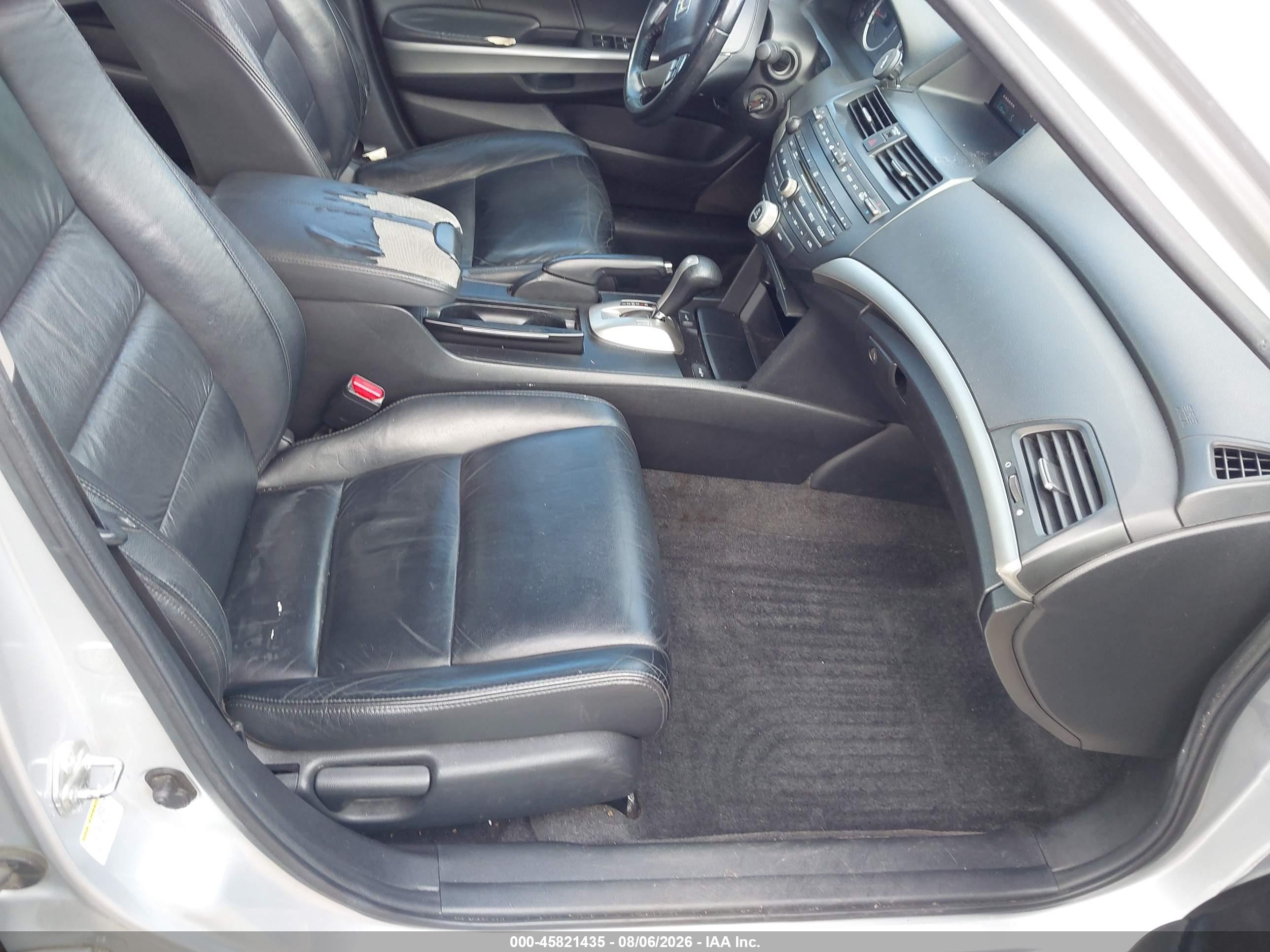 2009 Honda Accord 2.4 Ex-l Silver vin: 1HGCP26829A040705