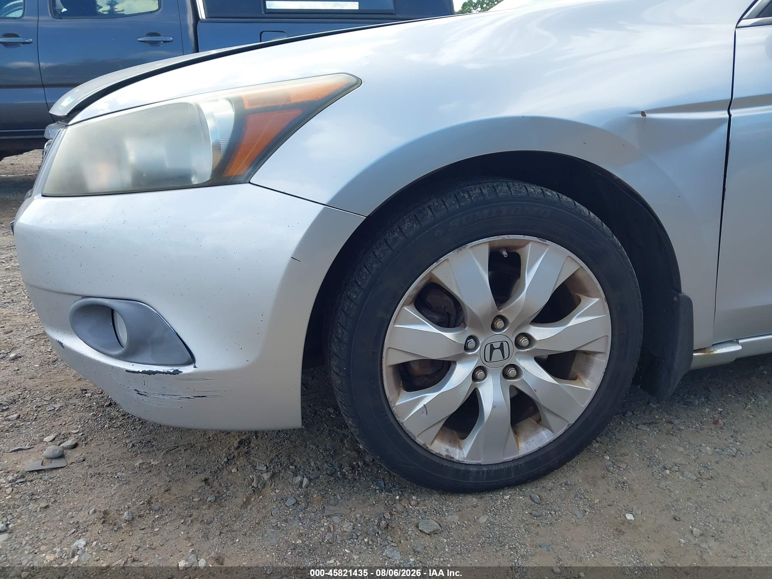 2009 Honda Accord 2.4 Ex-l Silver vin: 1HGCP26829A040705