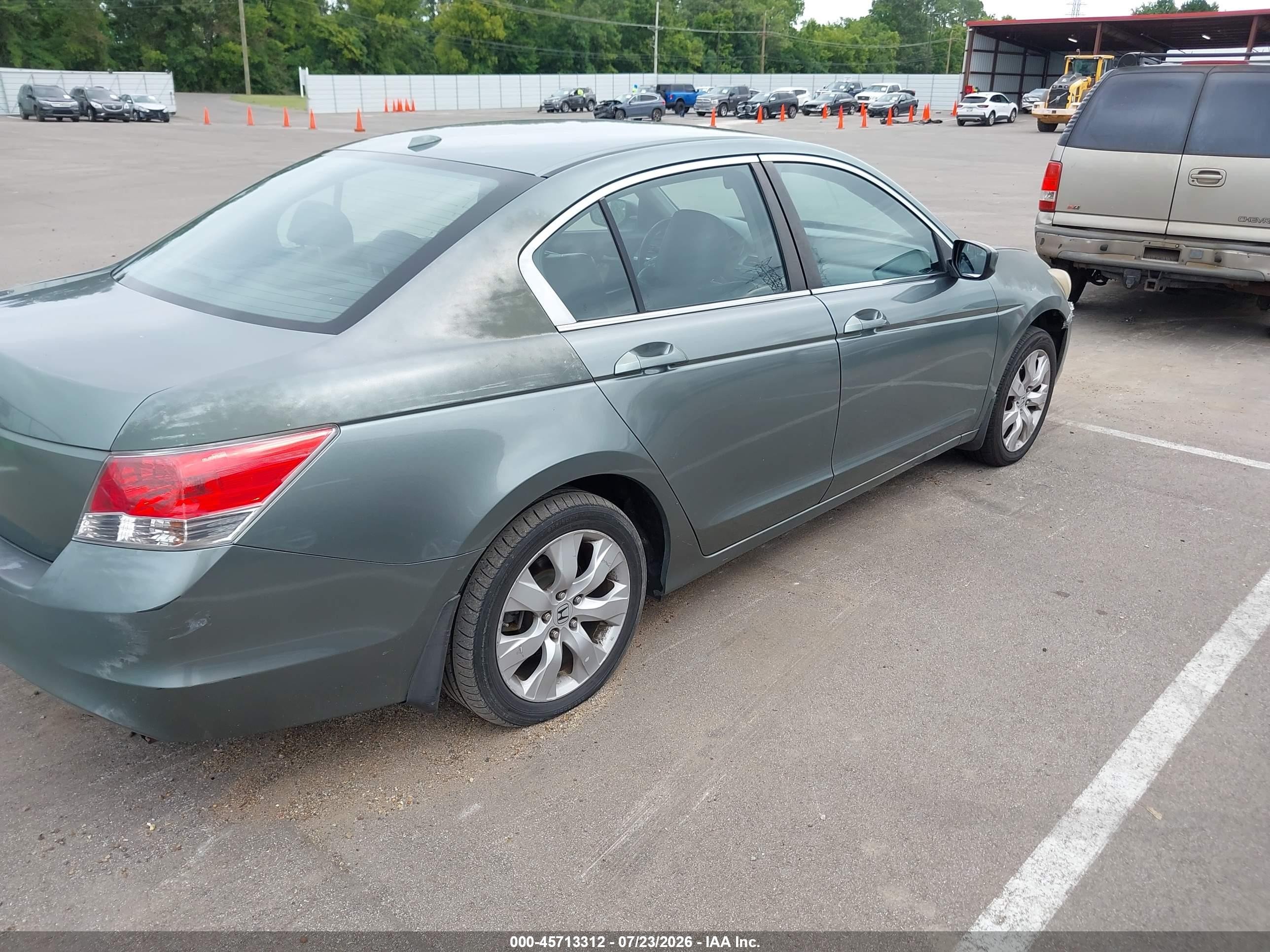 2009 Honda Accord 2.4 Ex-l Green vin: 1HGCP26829A043278