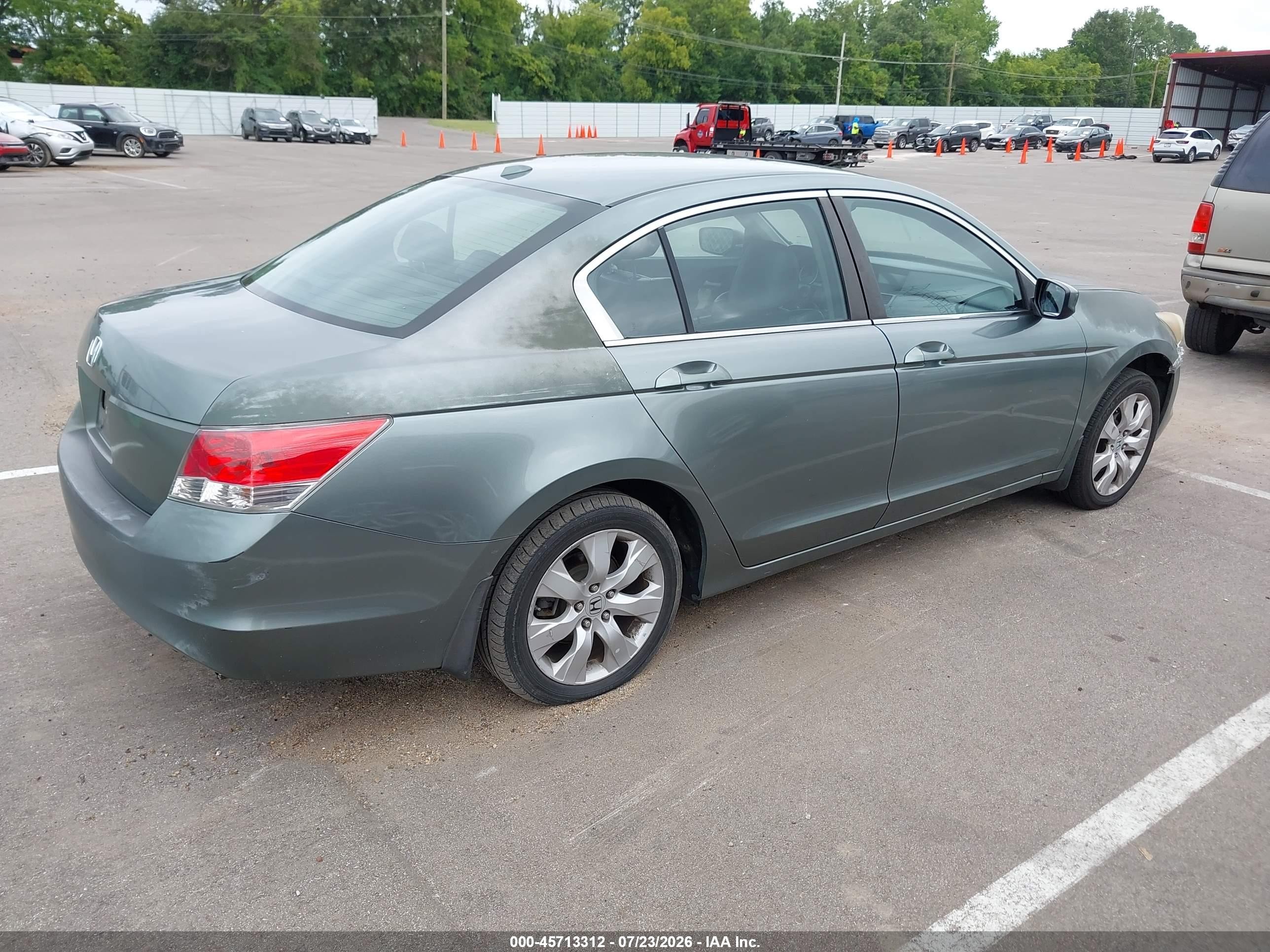 2009 Honda Accord 2.4 Ex-l Green vin: 1HGCP26829A043278