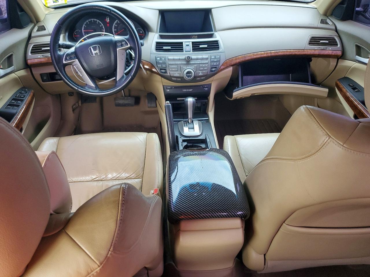 2009 Honda Accord Exl Maroon vin: 1HGCP26829A073865