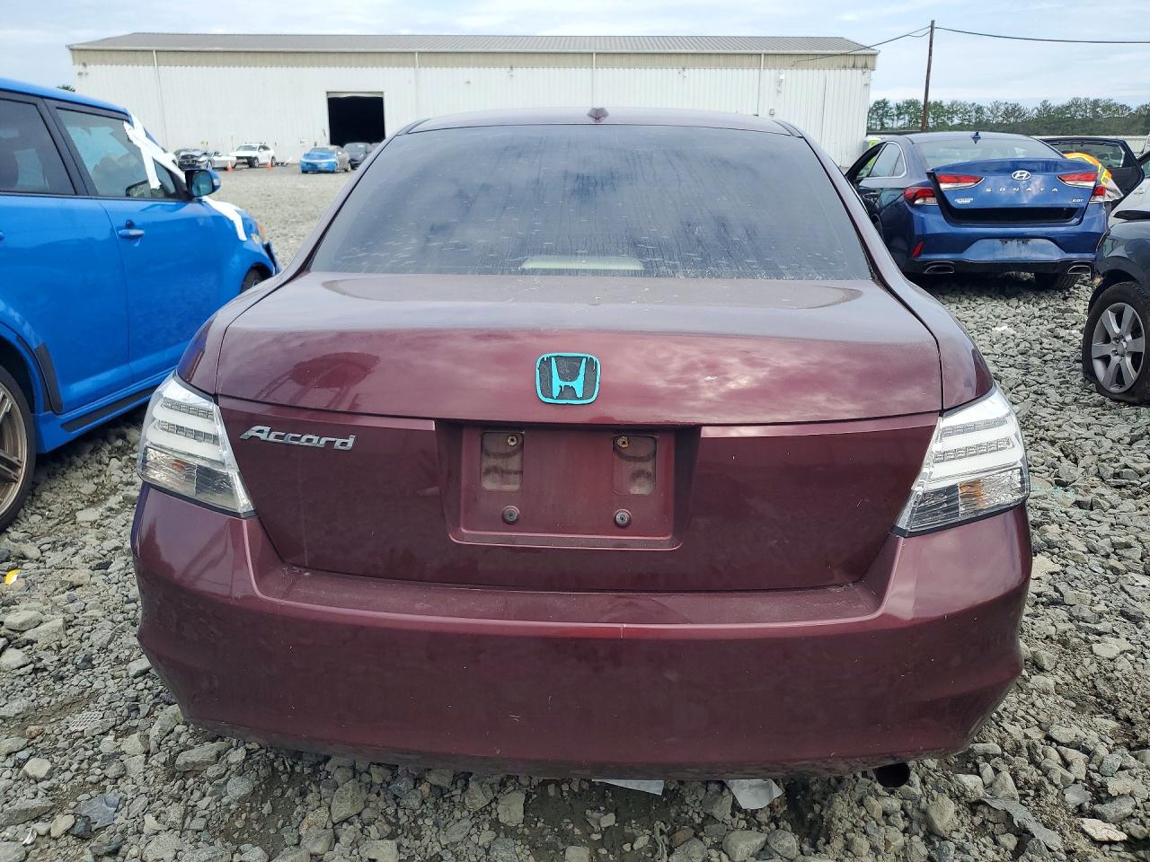2009 Honda Accord Exl Maroon vin: 1HGCP26829A073865