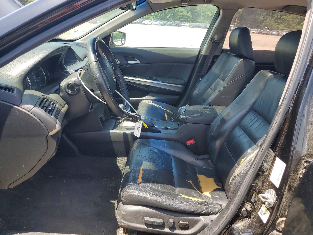 2009 Honda Accord Exl Black vin: 1HGCP26829A075728