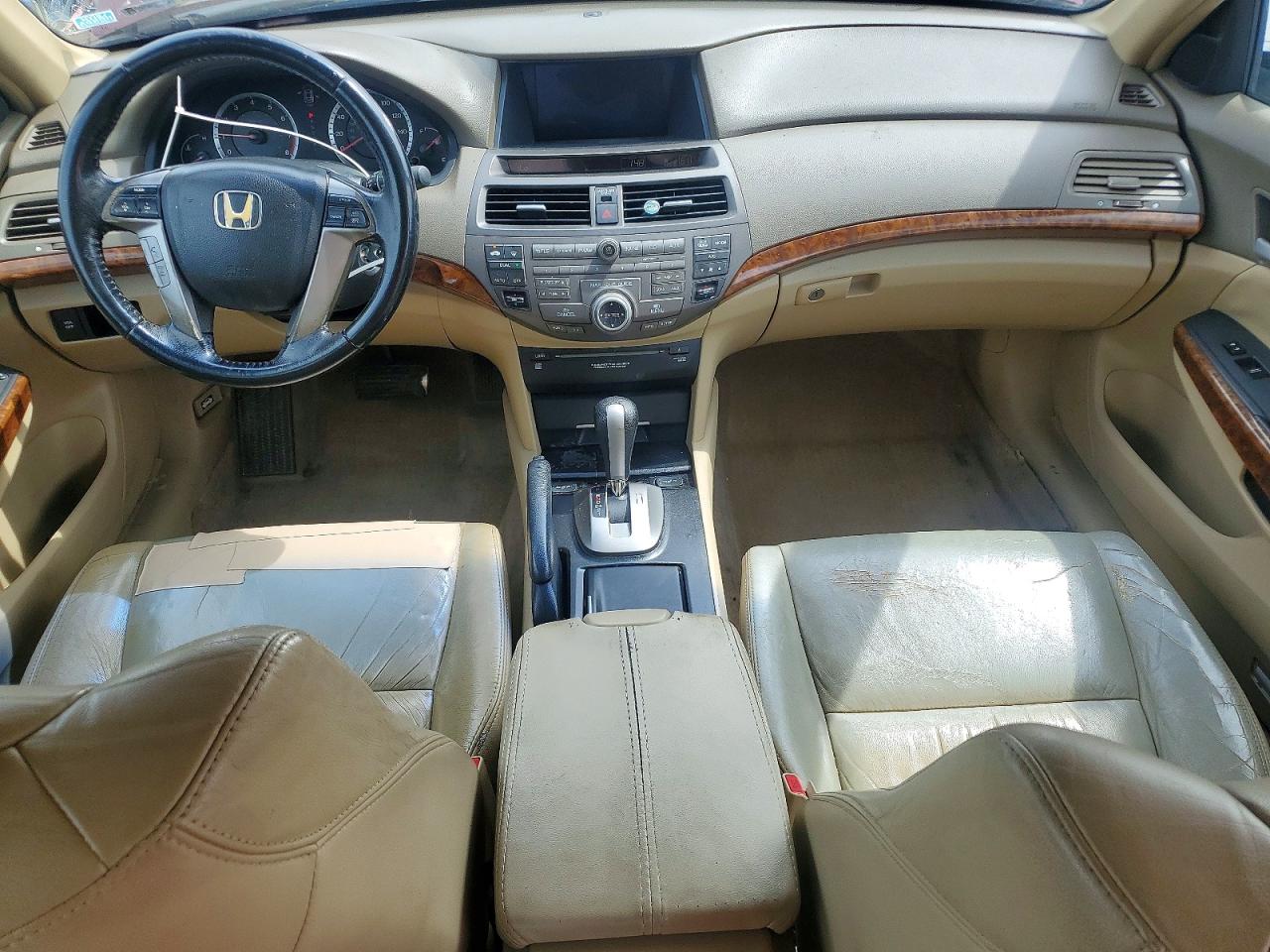2009 Honda Accord Exl Бордовый vin: 1HGCP26829A088690