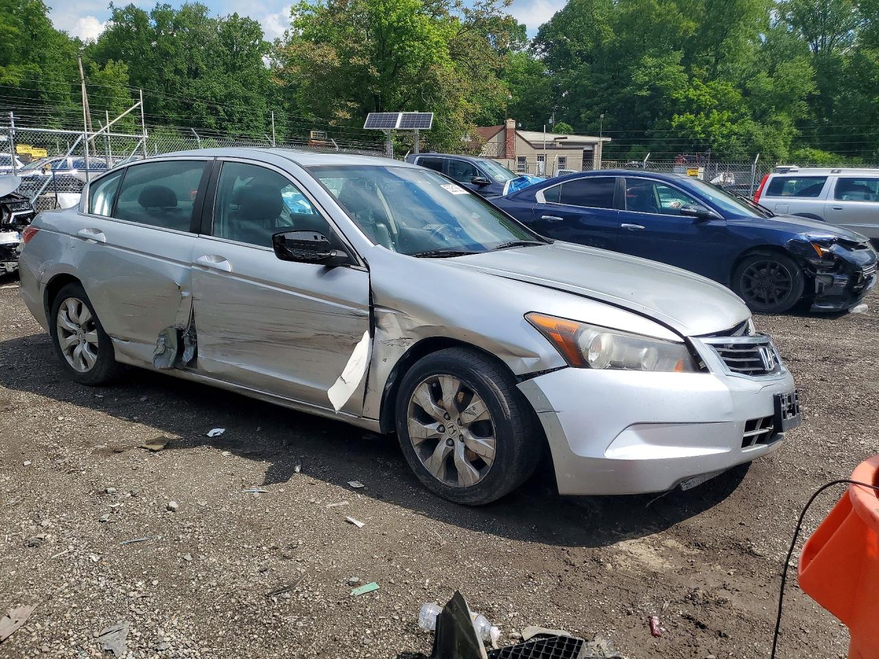 2009 Honda Accord Exl Silver vin: 1HGCP26829A096739