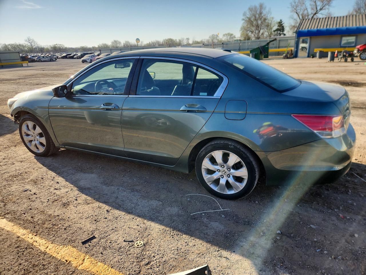 2009 Honda Accord Exl Зеленый vin: 1HGCP26829A135068