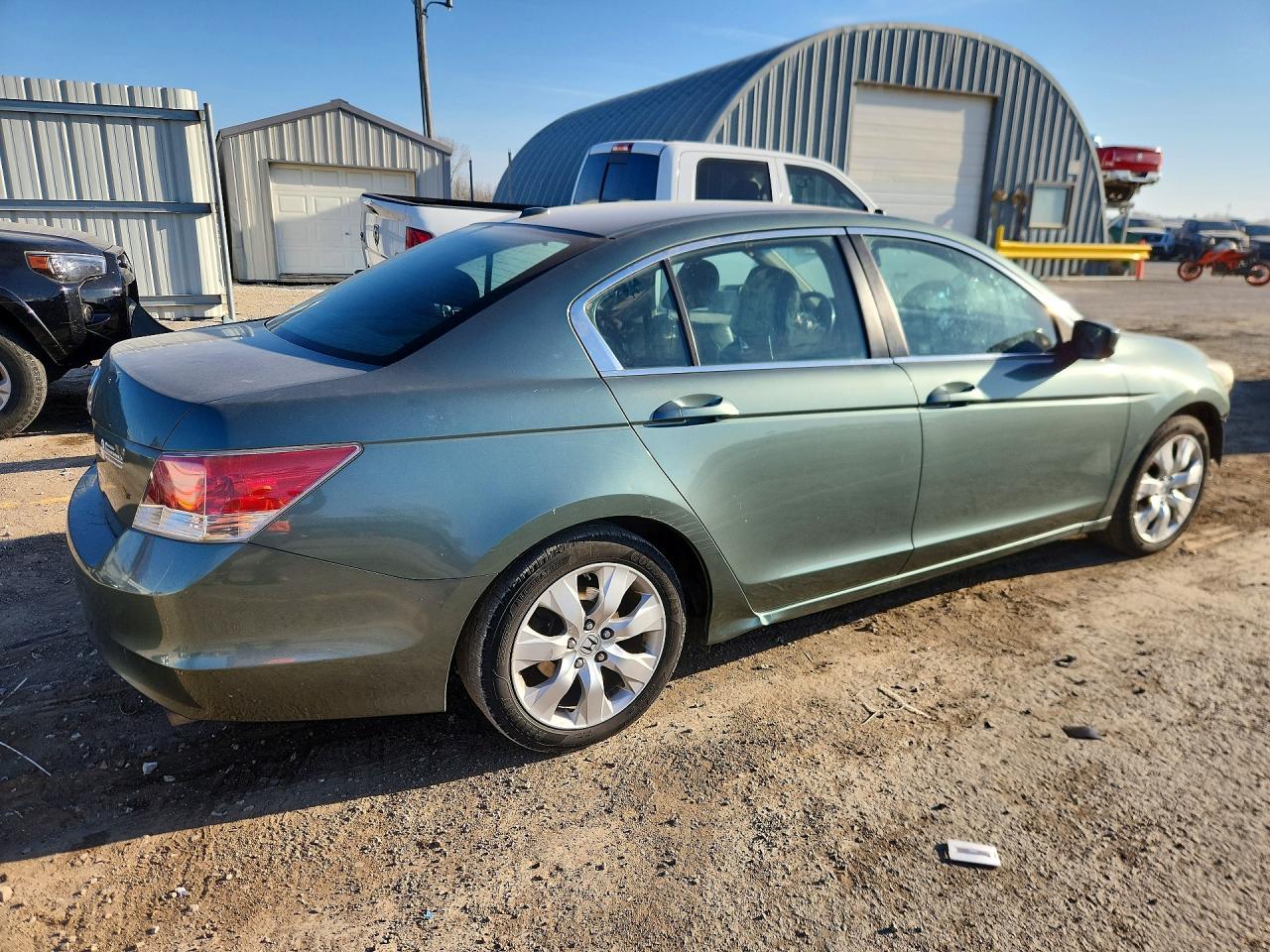 2009 Honda Accord Exl Зеленый vin: 1HGCP26829A135068