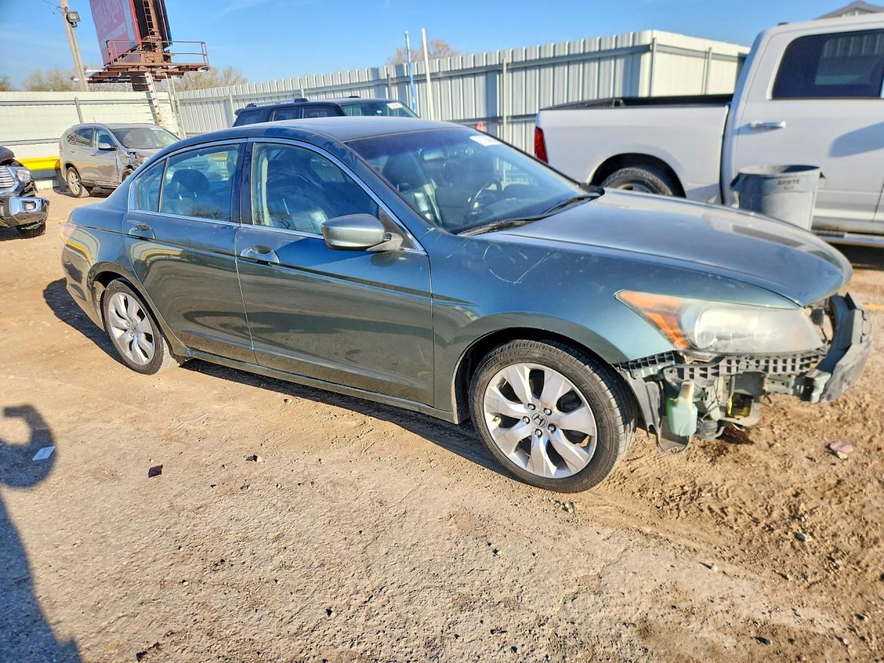 2009 Honda Accord Exl Зеленый vin: 1HGCP26829A135068