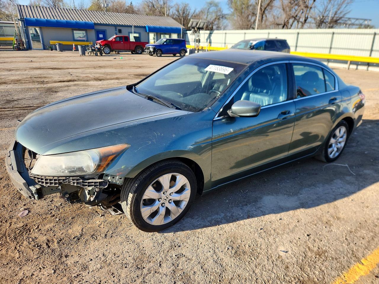 2009 Honda Accord Exl Green vin: 1HGCP26829A135068