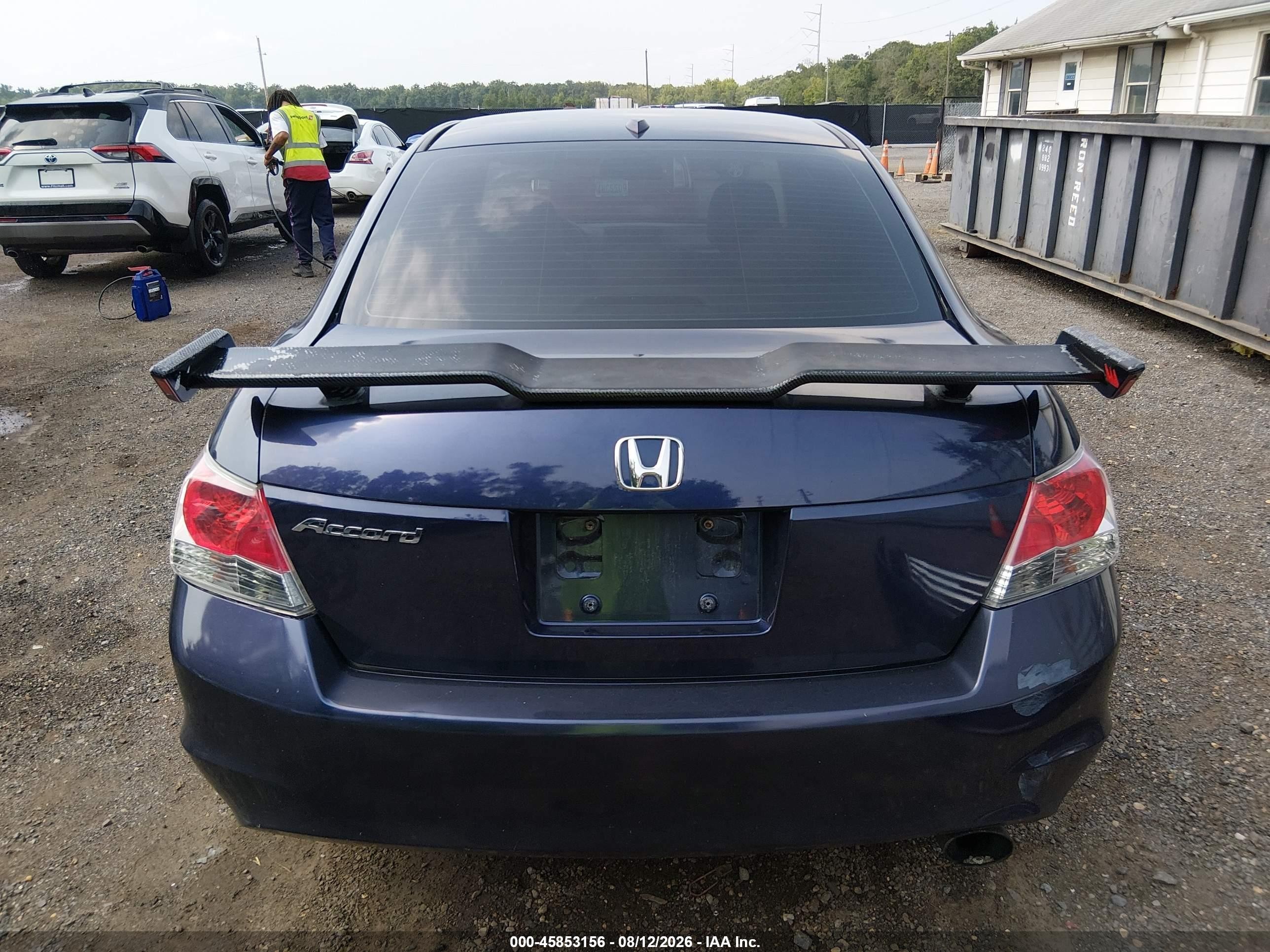 2009 Honda Accord 2.4 Ex-l Blue vin: 1HGCP26829A140996
