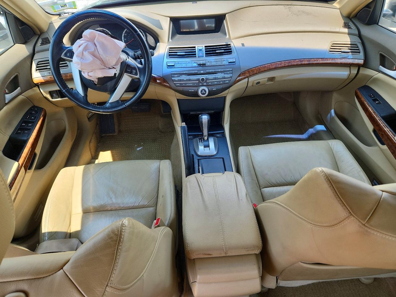 2009 Honda Accord Exl White vin: 1HGCP26829A145972