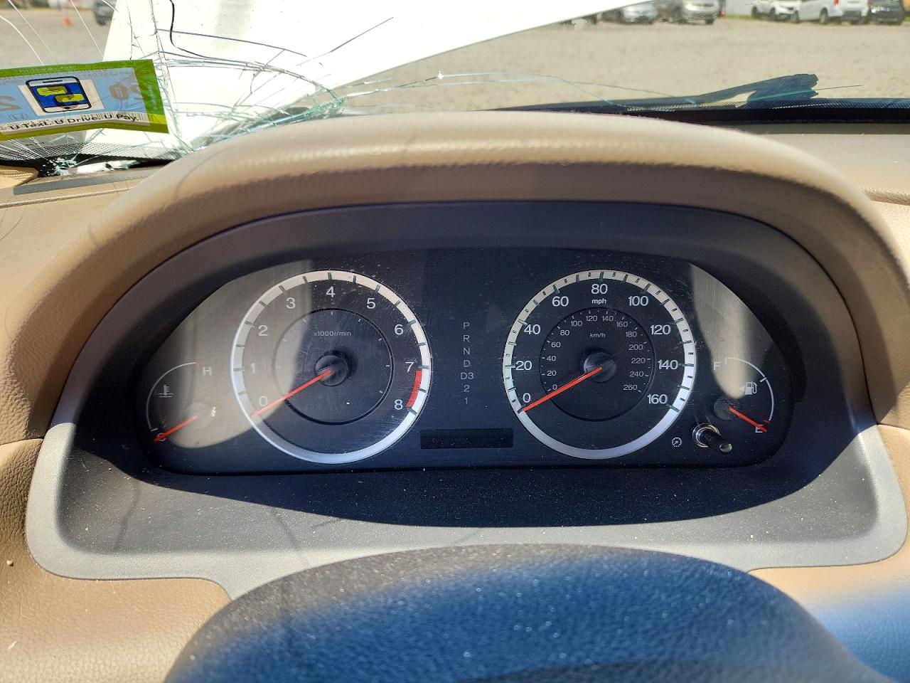 2009 Honda Accord Exl White vin: 1HGCP26829A145972