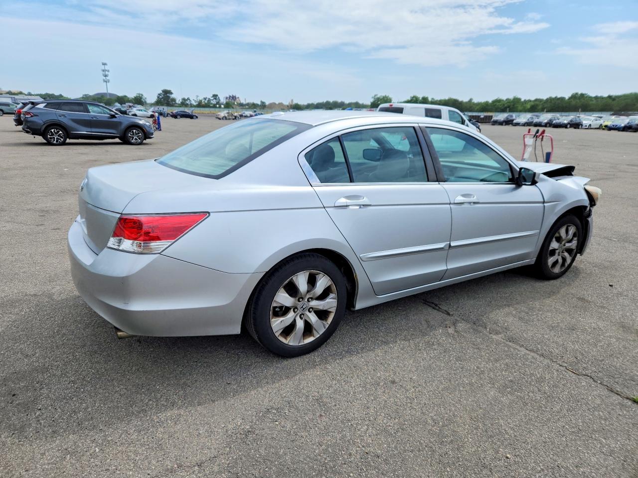 2009 Honda Accord Exl Gray vin: 1HGCP26829A166949