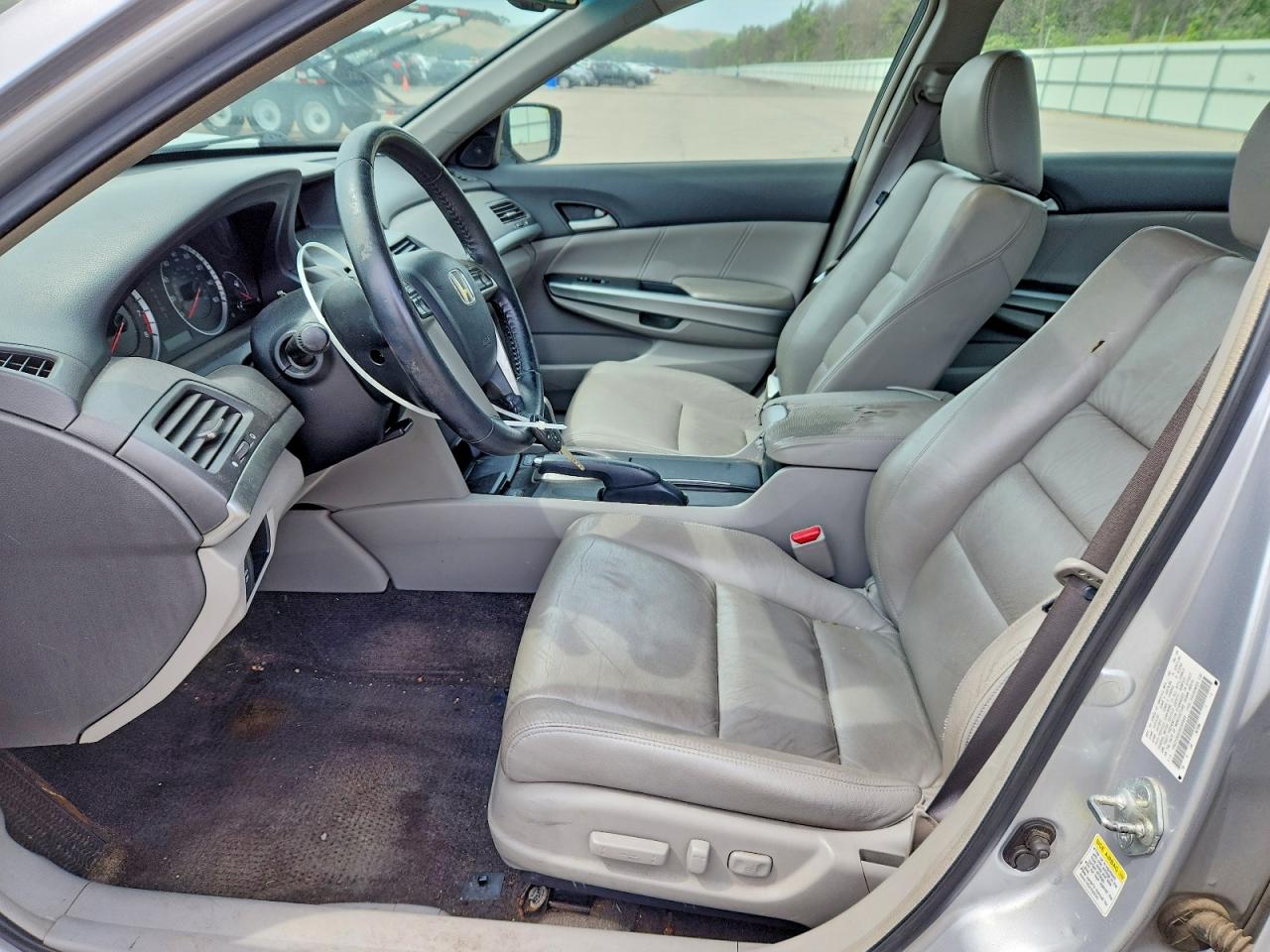 2009 Honda Accord Exl Gray vin: 1HGCP26829A166949