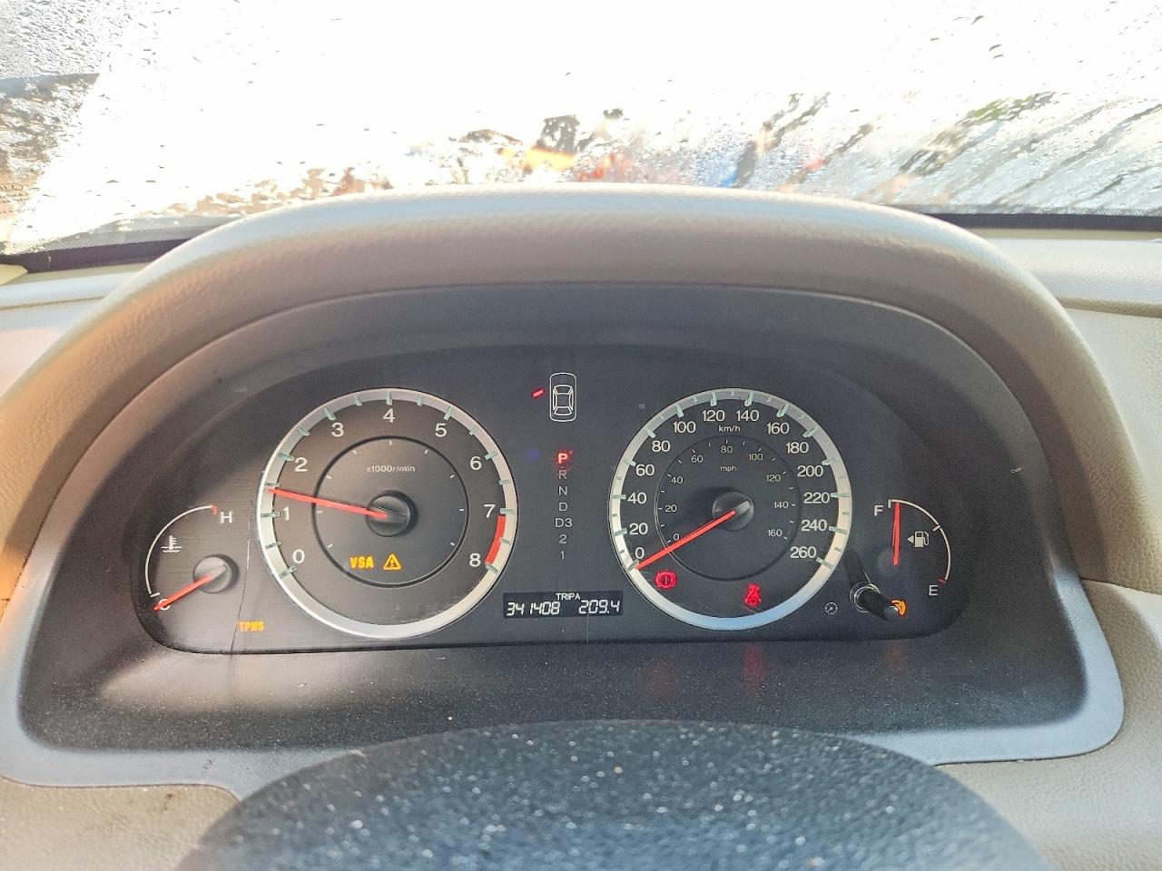 2009 Honda Accord Exl White vin: 1HGCP26829A806500