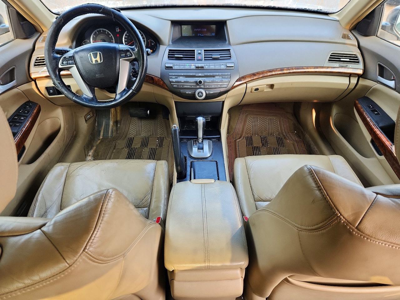 2009 Honda Accord Exl White vin: 1HGCP26829A806500