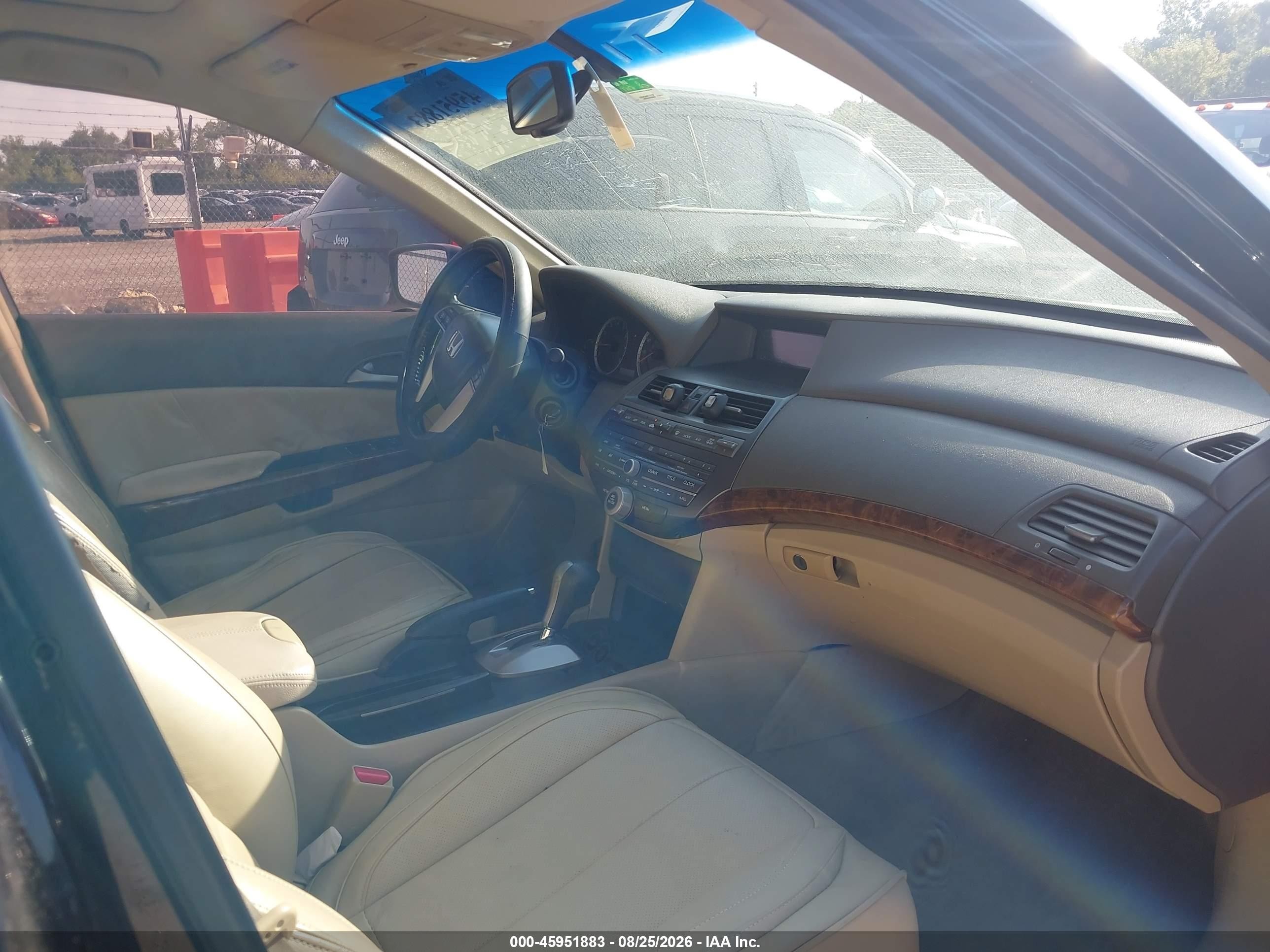 2008 Honda Accord 2.4 Ex-l Black vin: 1HGCP26838A025662