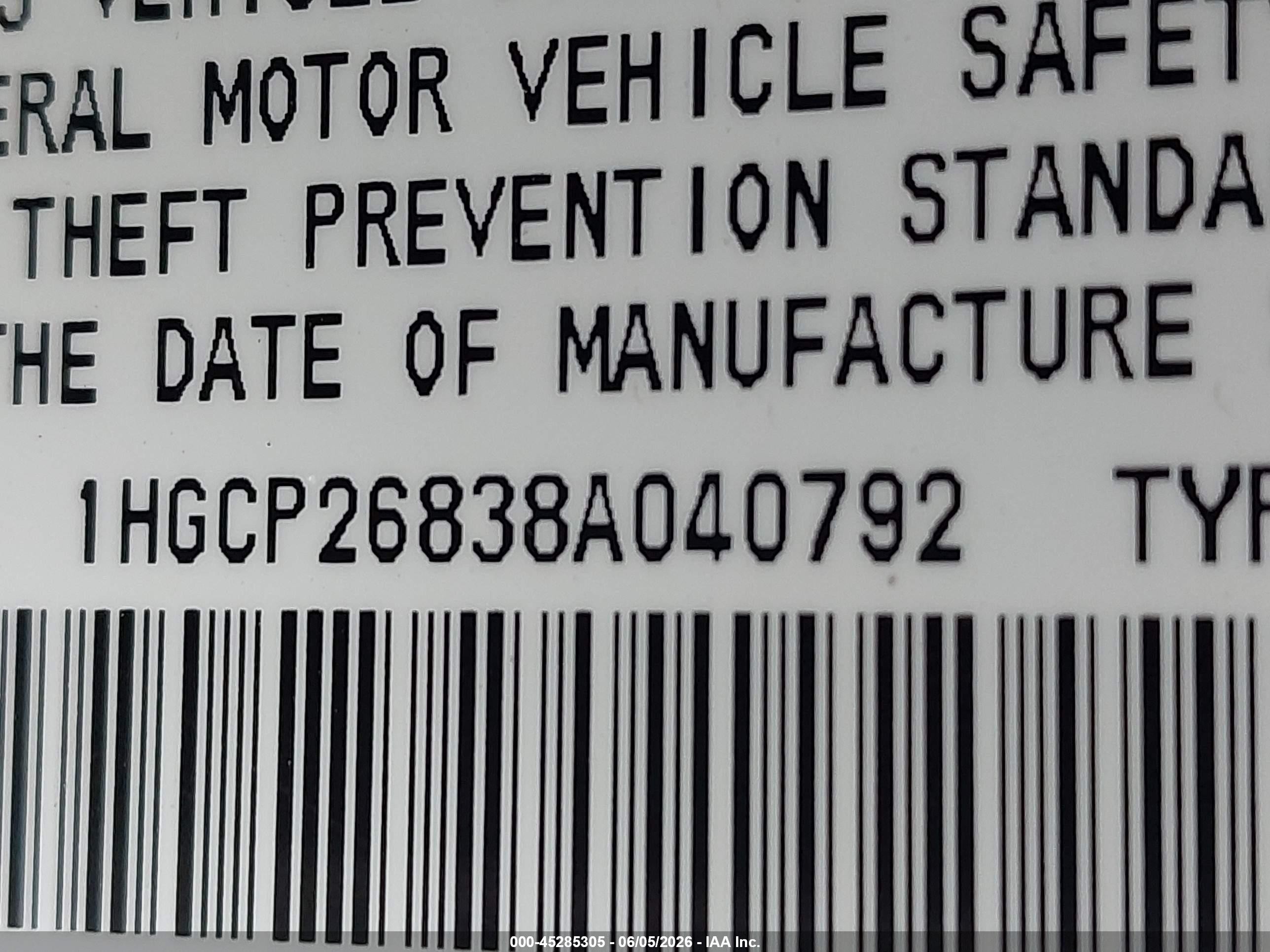 2008 Honda Accord 2.4 Ex-l Maroon vin: 1HGCP26838A040792