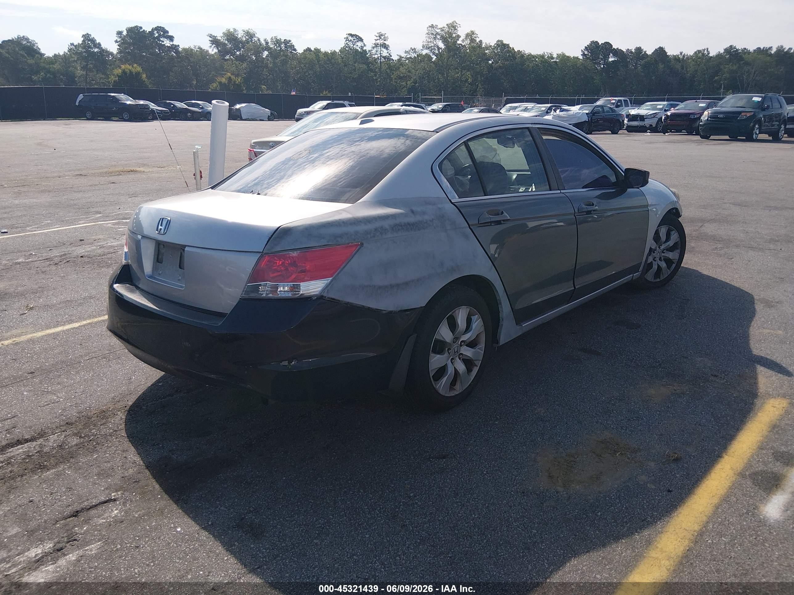 2008 Honda Accord 2.4 Ex-l Silver vin: 1HGCP26838A054143