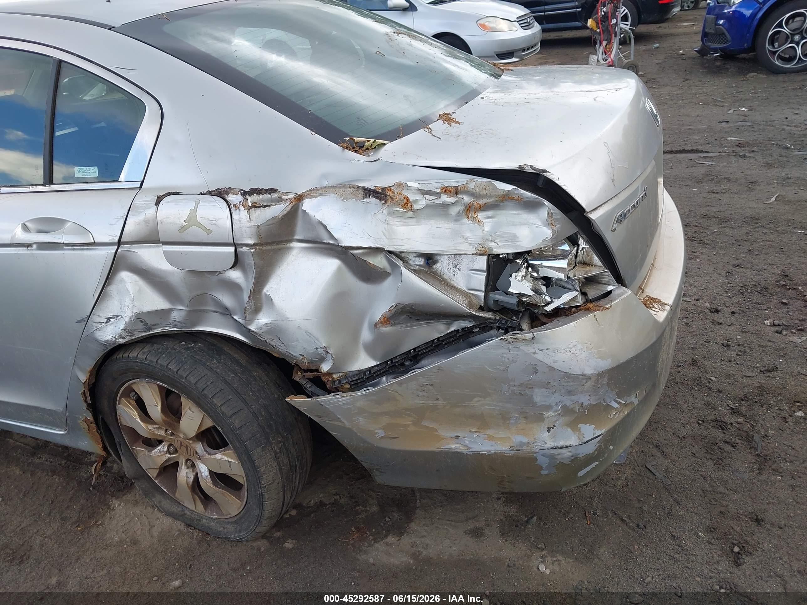 2008 Honda Accord 2.4 Ex-l Silver vin: 1HGCP26838A059441