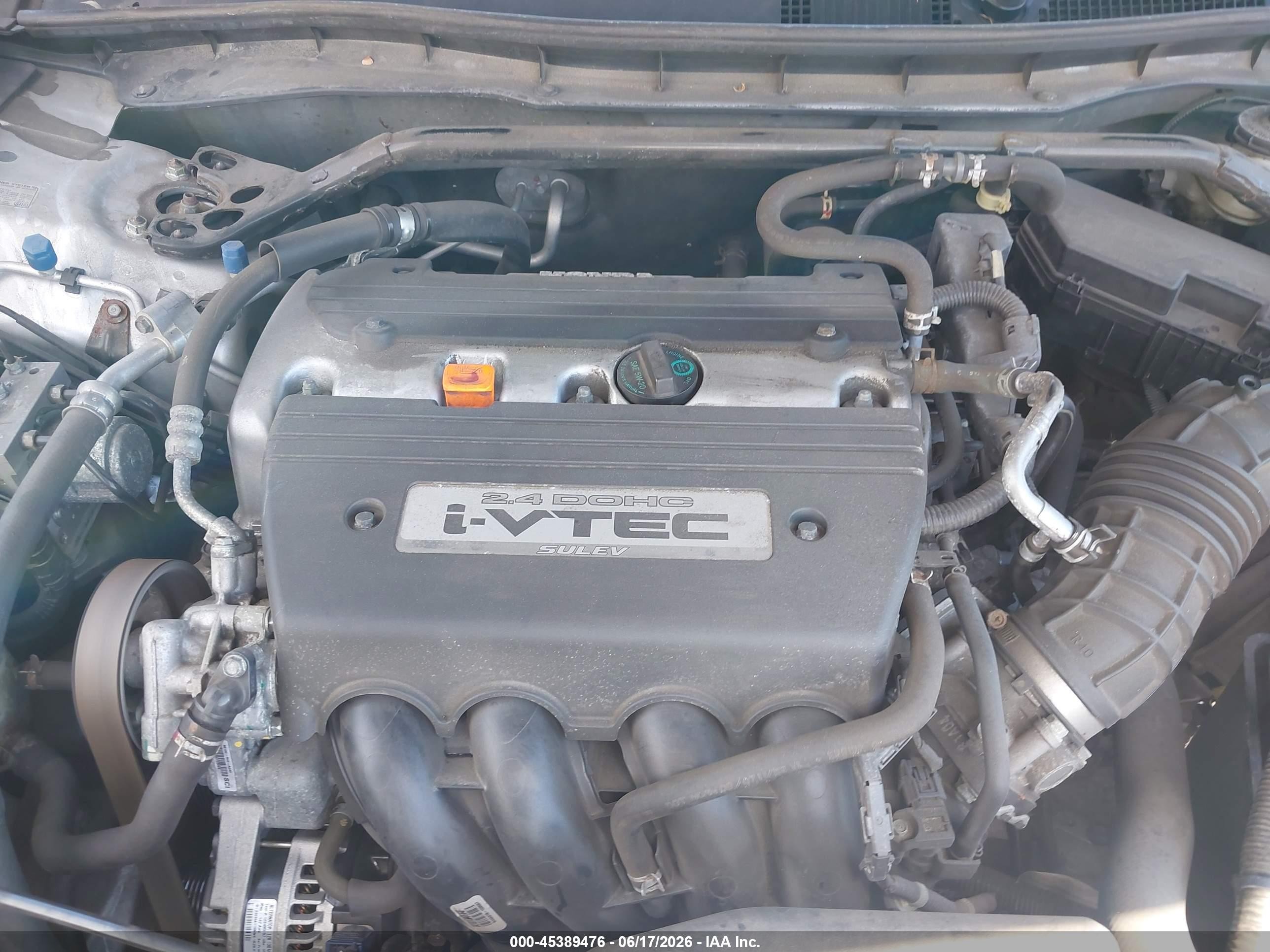 2008 Honda Accord 2.4 Ex-l Silver vin: 1HGCP26838A072996