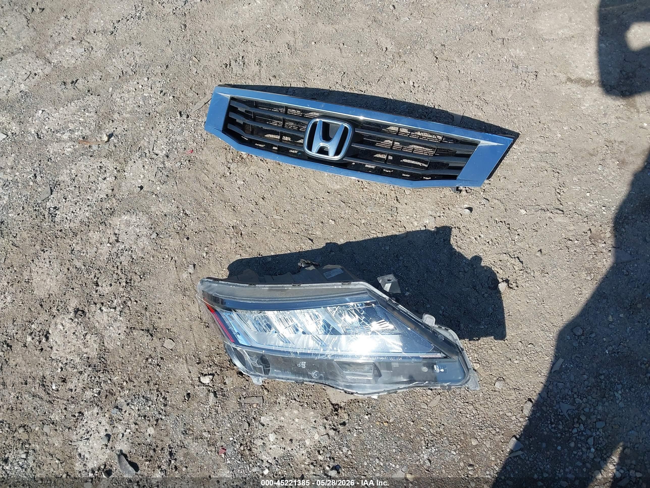 2008 Honda Accord 2.4 Ex-l Gray vin: 1HGCP26838A101980