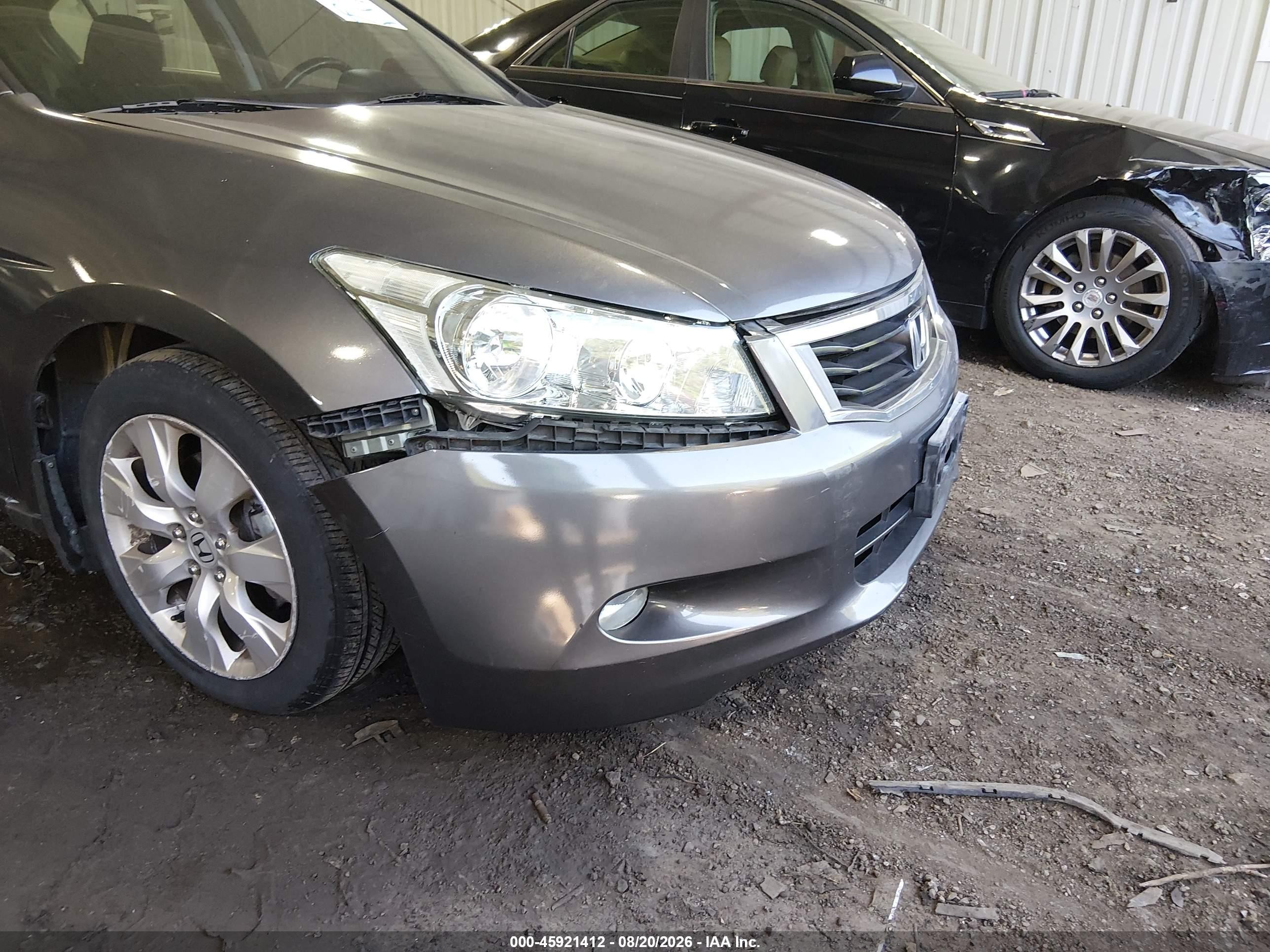 2008 Honda Accord 2.4 Ex-l Brown vin: 1HGCP26838A106094