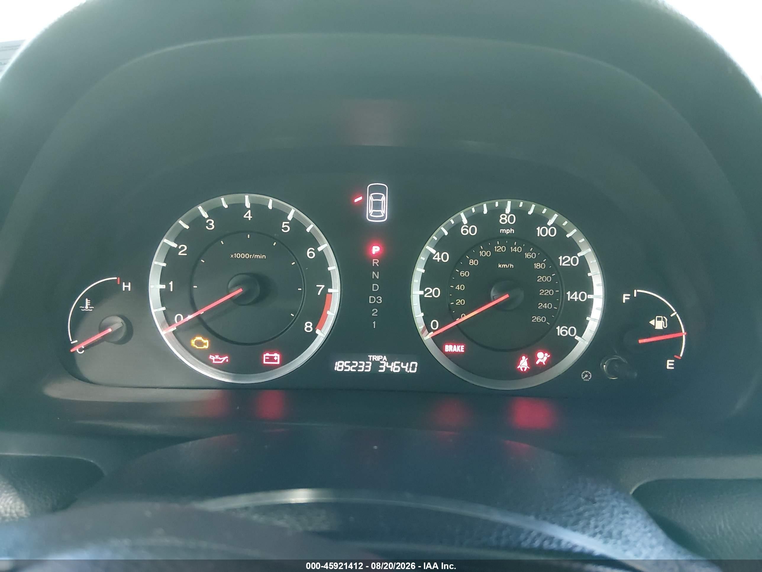 2008 Honda Accord 2.4 Ex-l Brown vin: 1HGCP26838A106094