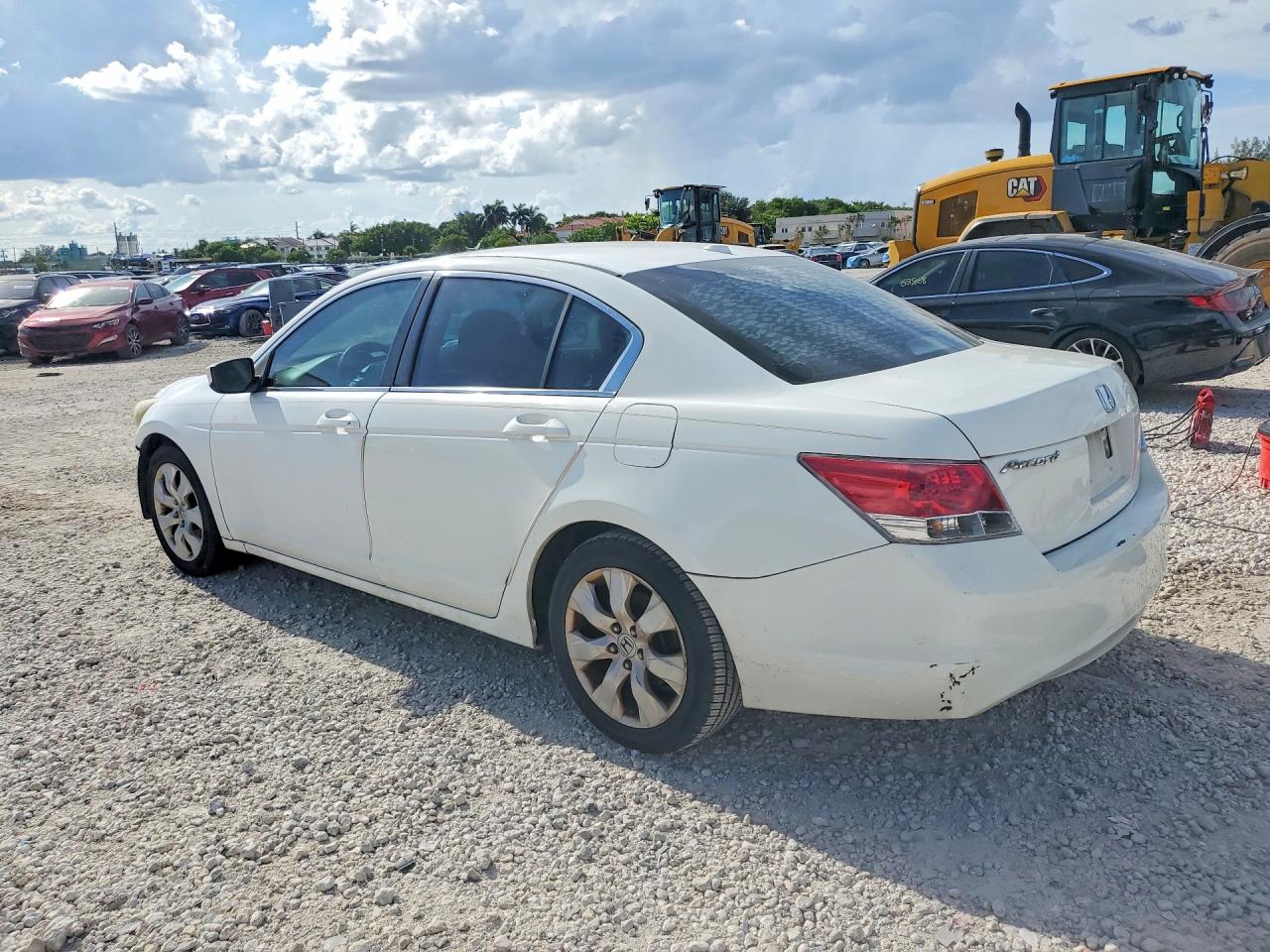 2008 Honda Accord Exl White vin: 1HGCP26838A108508