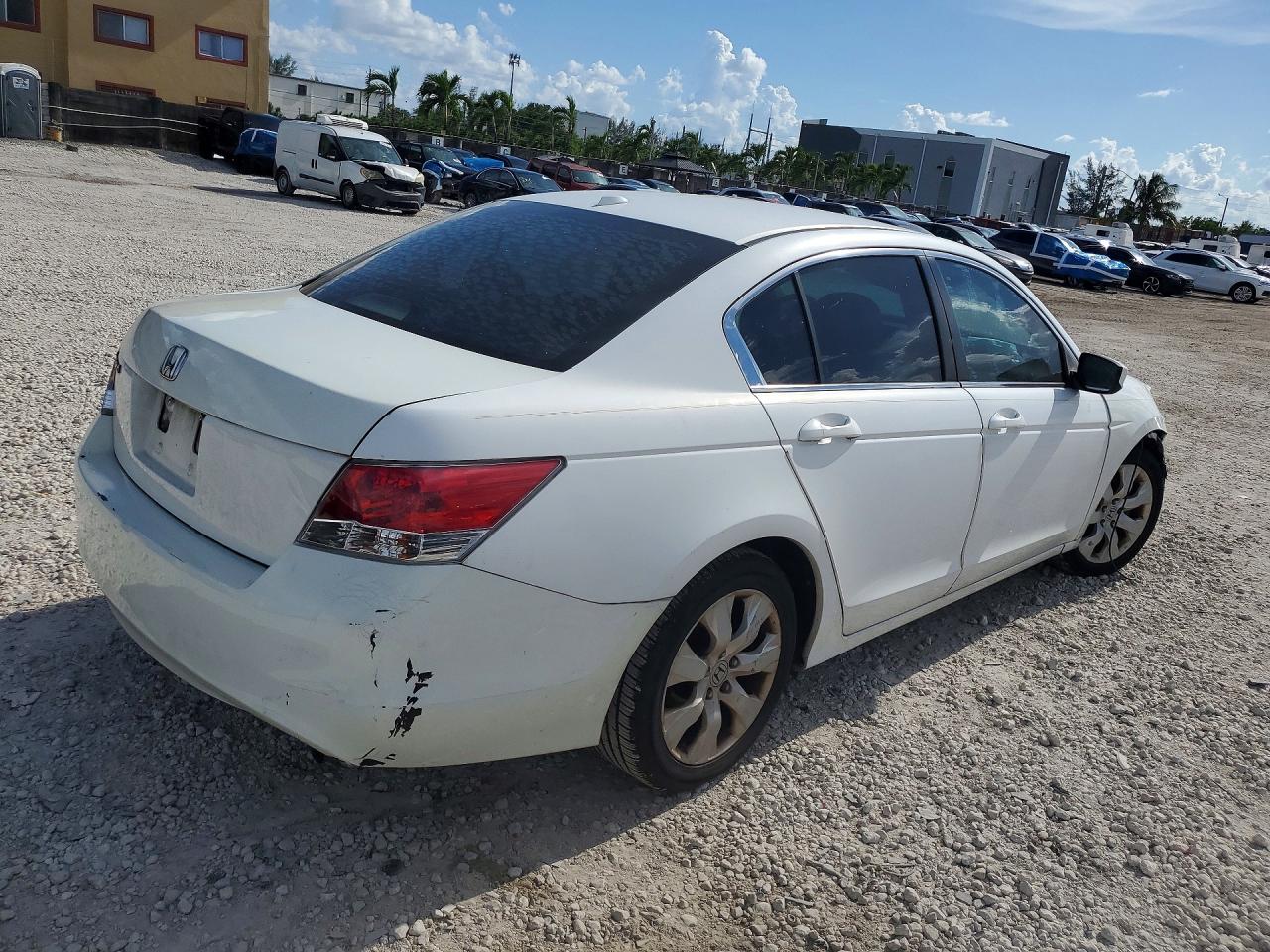 2008 Honda Accord Exl White vin: 1HGCP26838A108508
