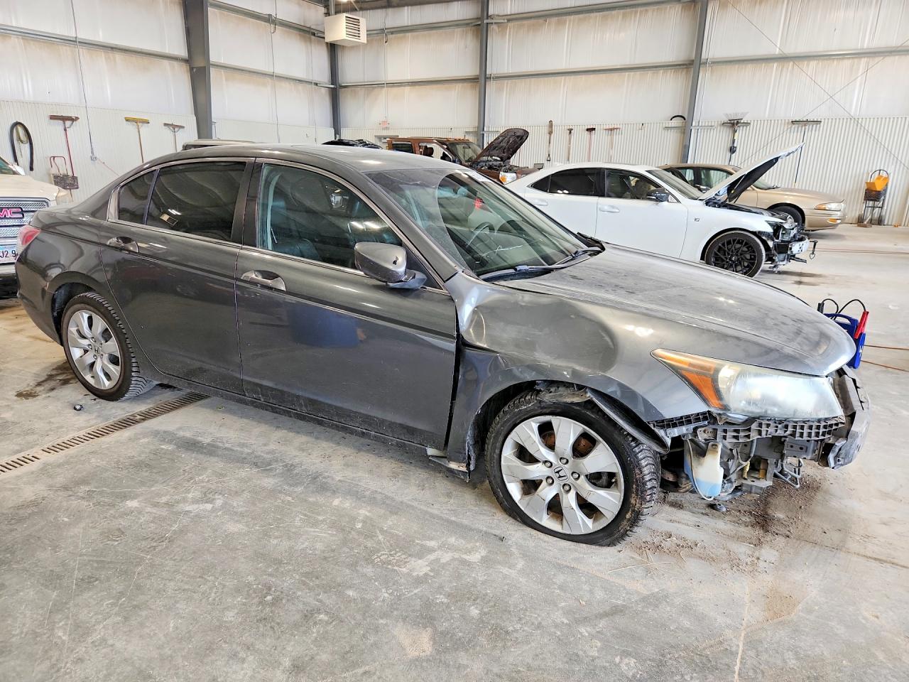 2008 Honda Accord Exl Серый vin: 1HGCP26838A132937