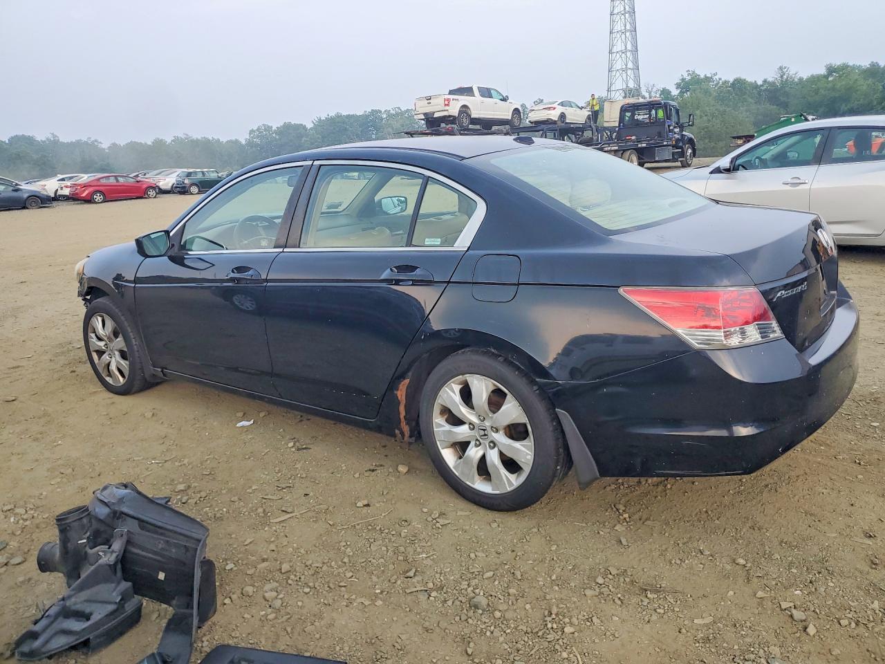 2008 Honda Accord Exl Black vin: 1HGCP26838A134168