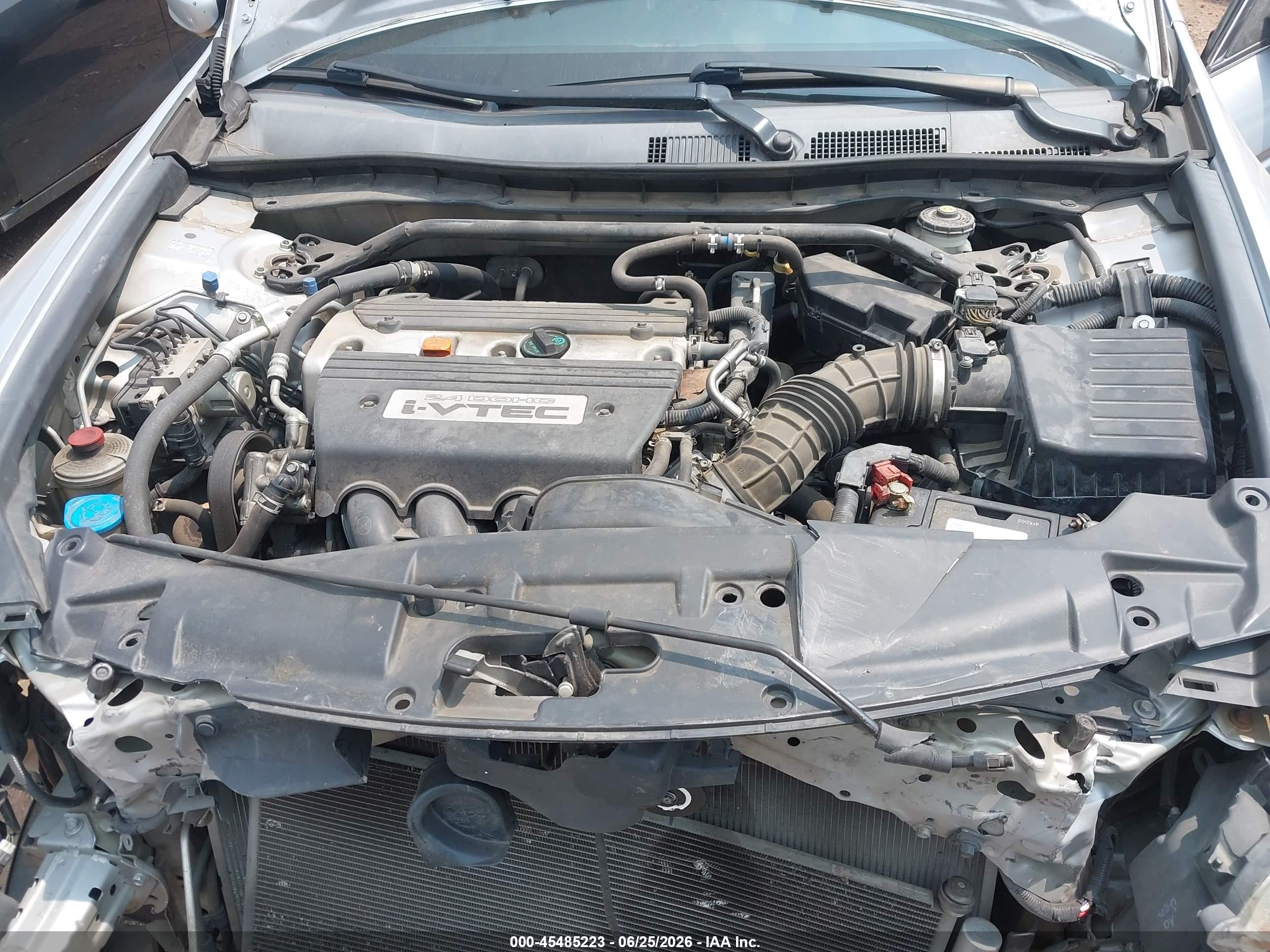 2009 Honda Accord 2.4 Ex-l Silver vin: 1HGCP26839A008961