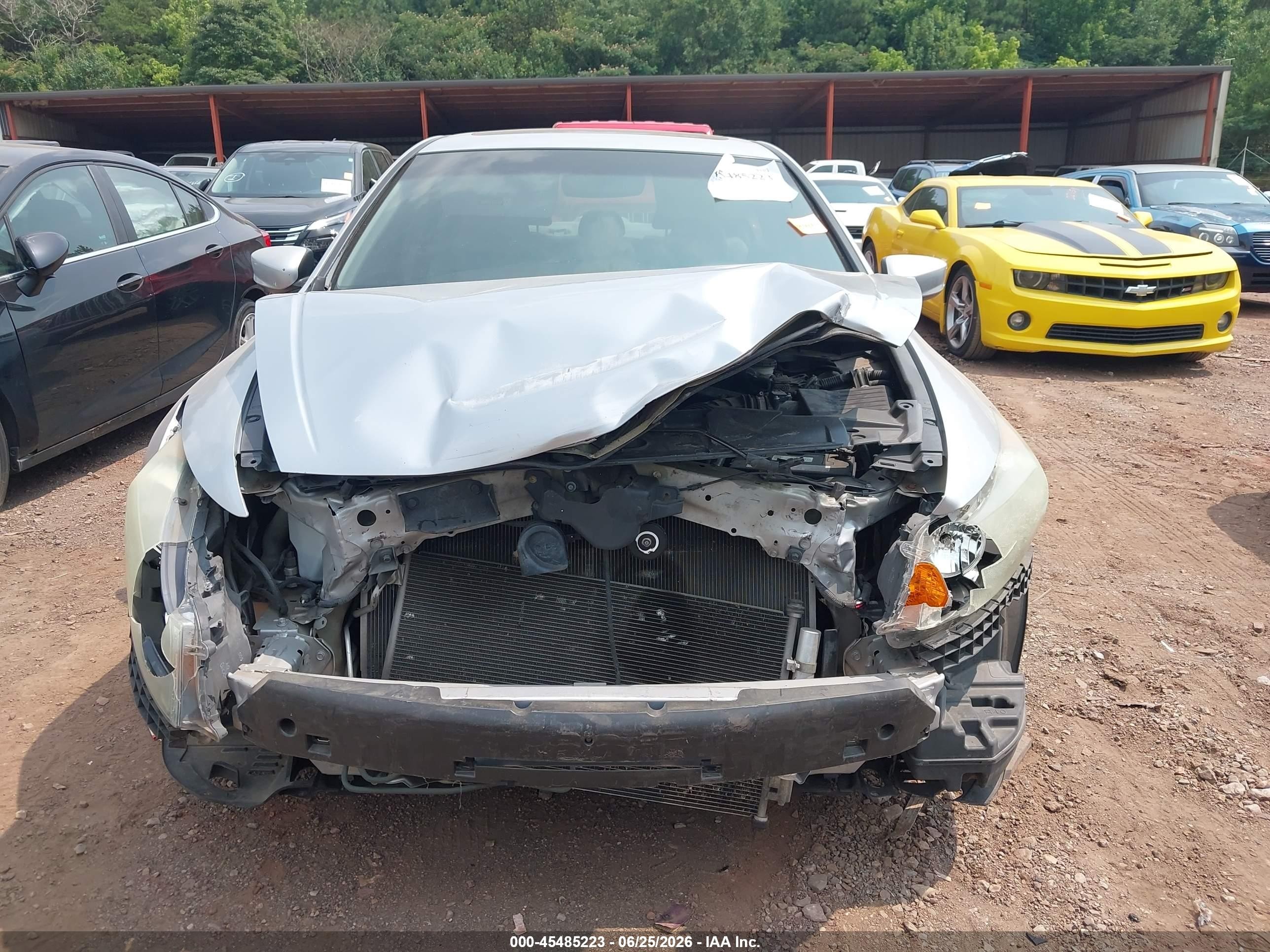 2009 Honda Accord 2.4 Ex-l Silver vin: 1HGCP26839A008961