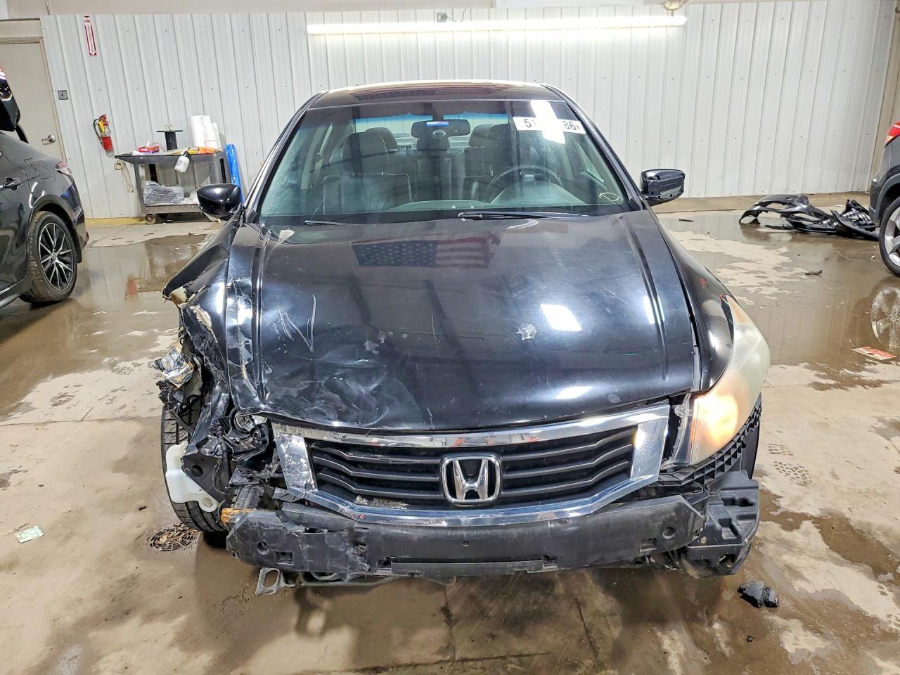 2009 Honda Accord Exl Black vin: 1HGCP26839A011892