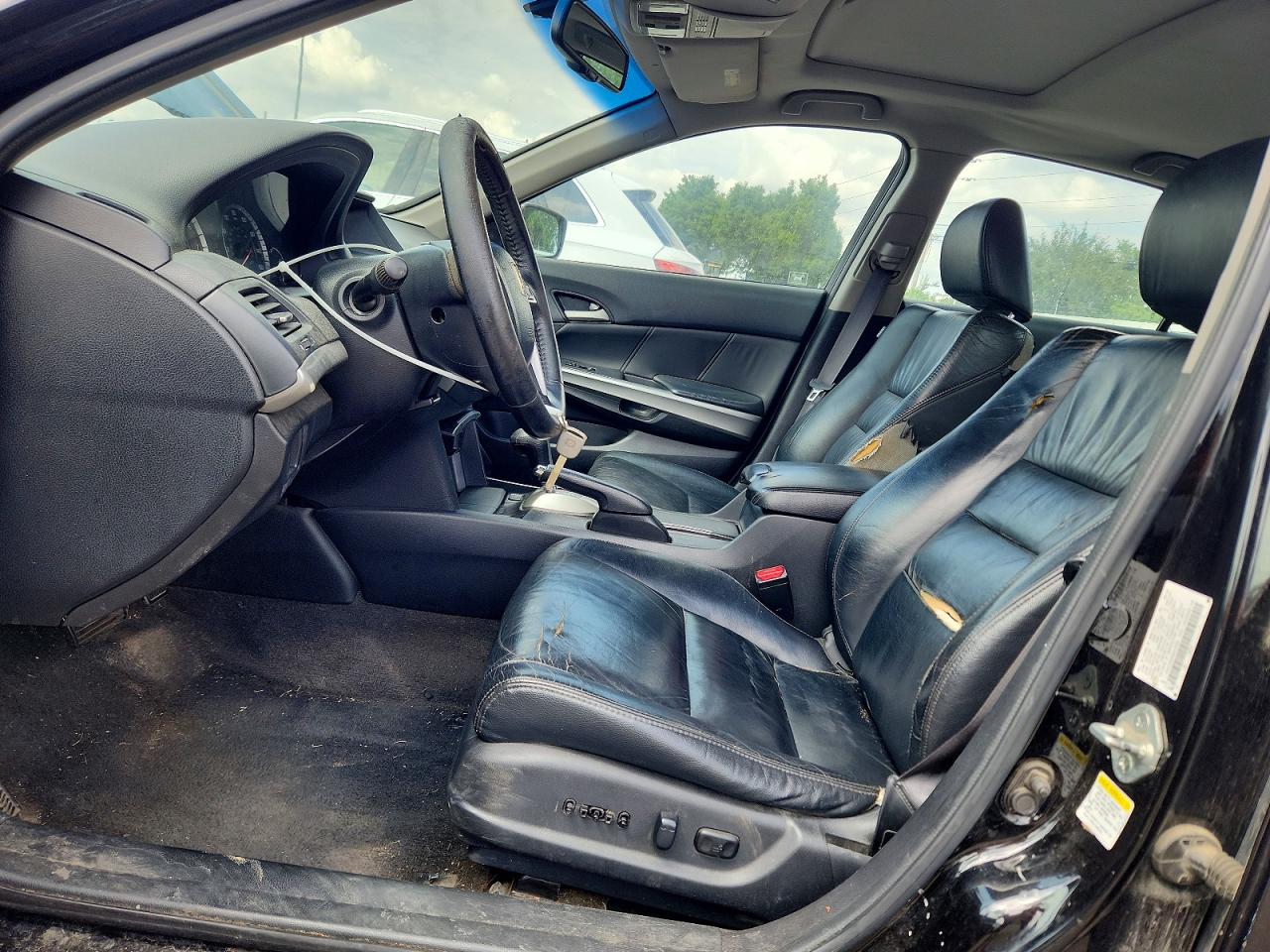 2009 Honda Accord Exl Black vin: 1HGCP26839A013528