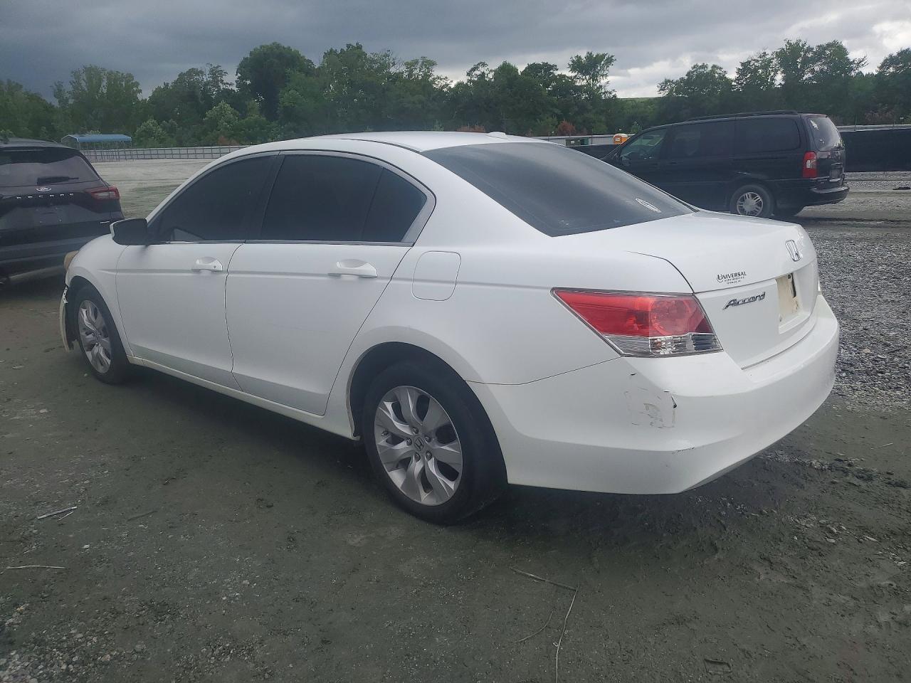 2009 Honda Accord Exl White vin: 1HGCP26839A028336