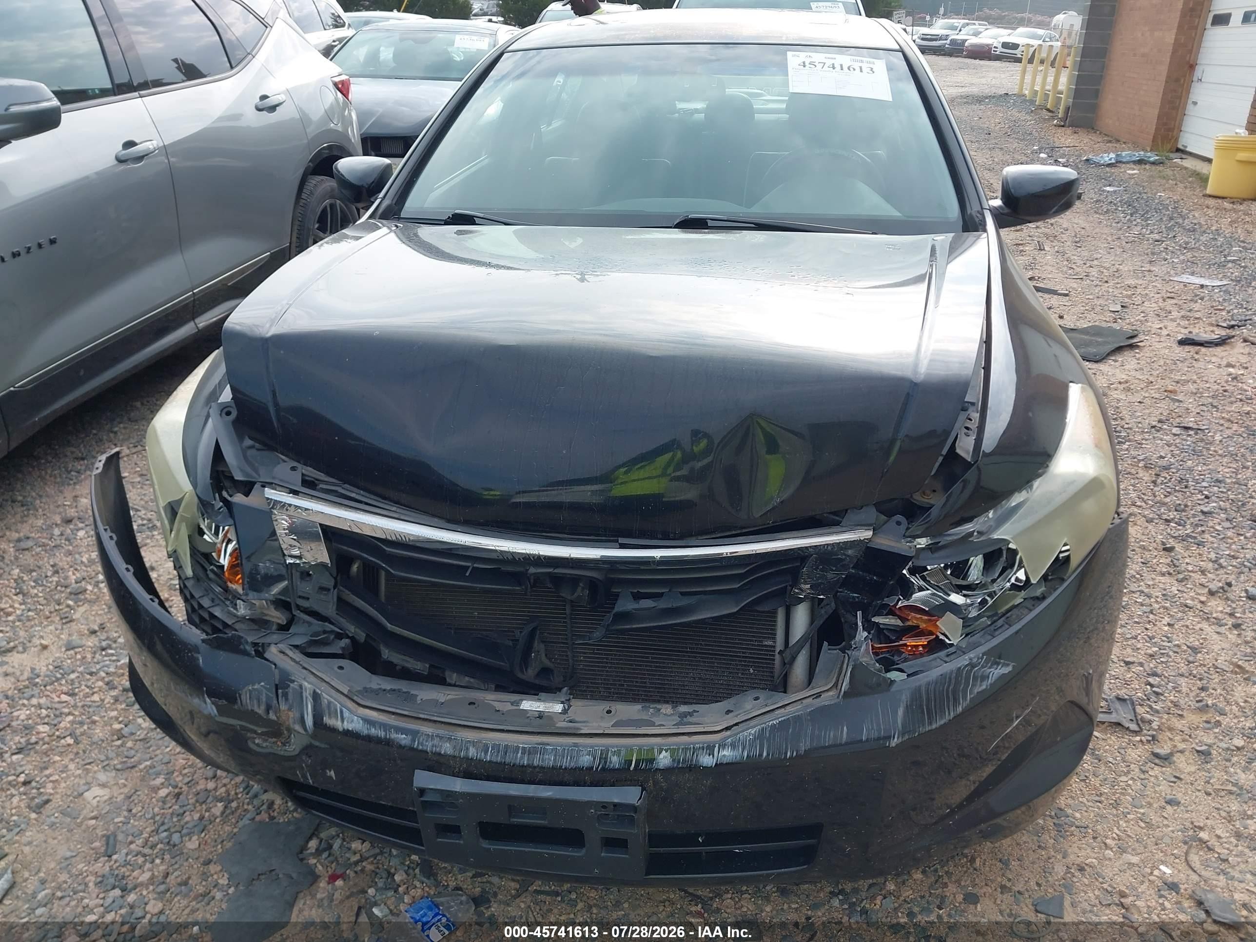 2009 Honda Accord 2.4 Ex-l Black vin: 1HGCP26839A035514