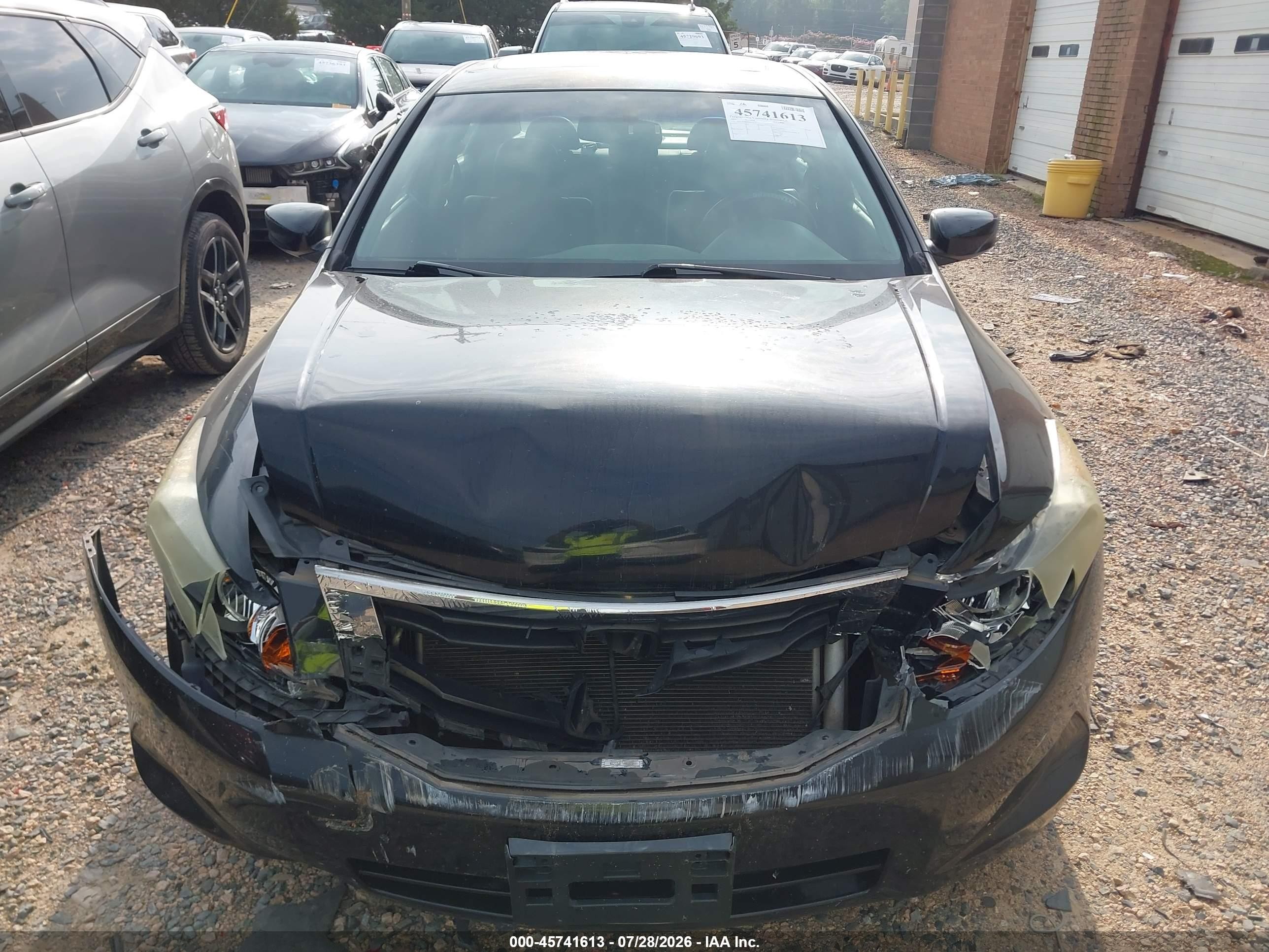 2009 Honda Accord 2.4 Ex-l Black vin: 1HGCP26839A035514